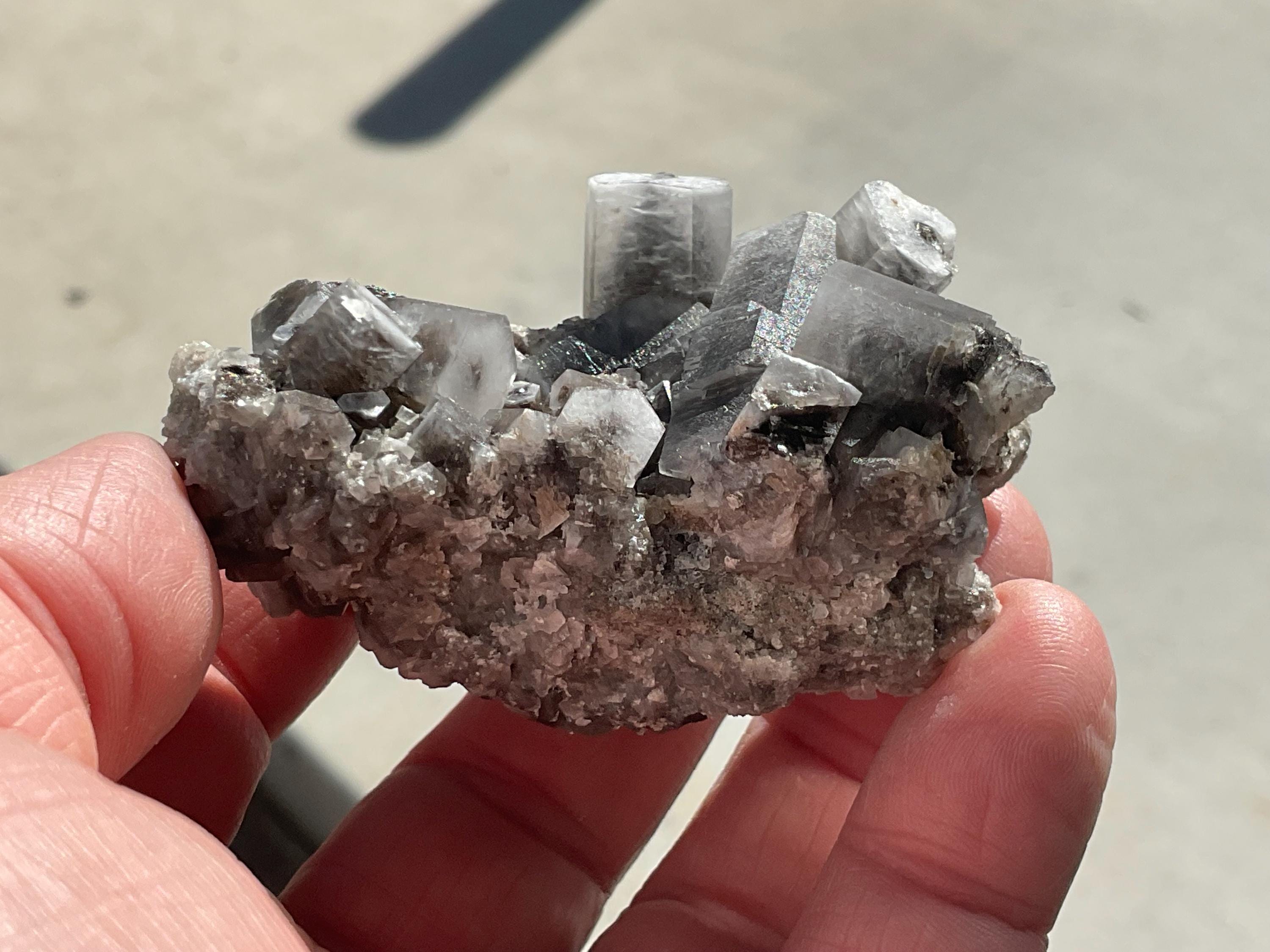 96g “Panda Calcite” Specimen 1B from Fujian, China