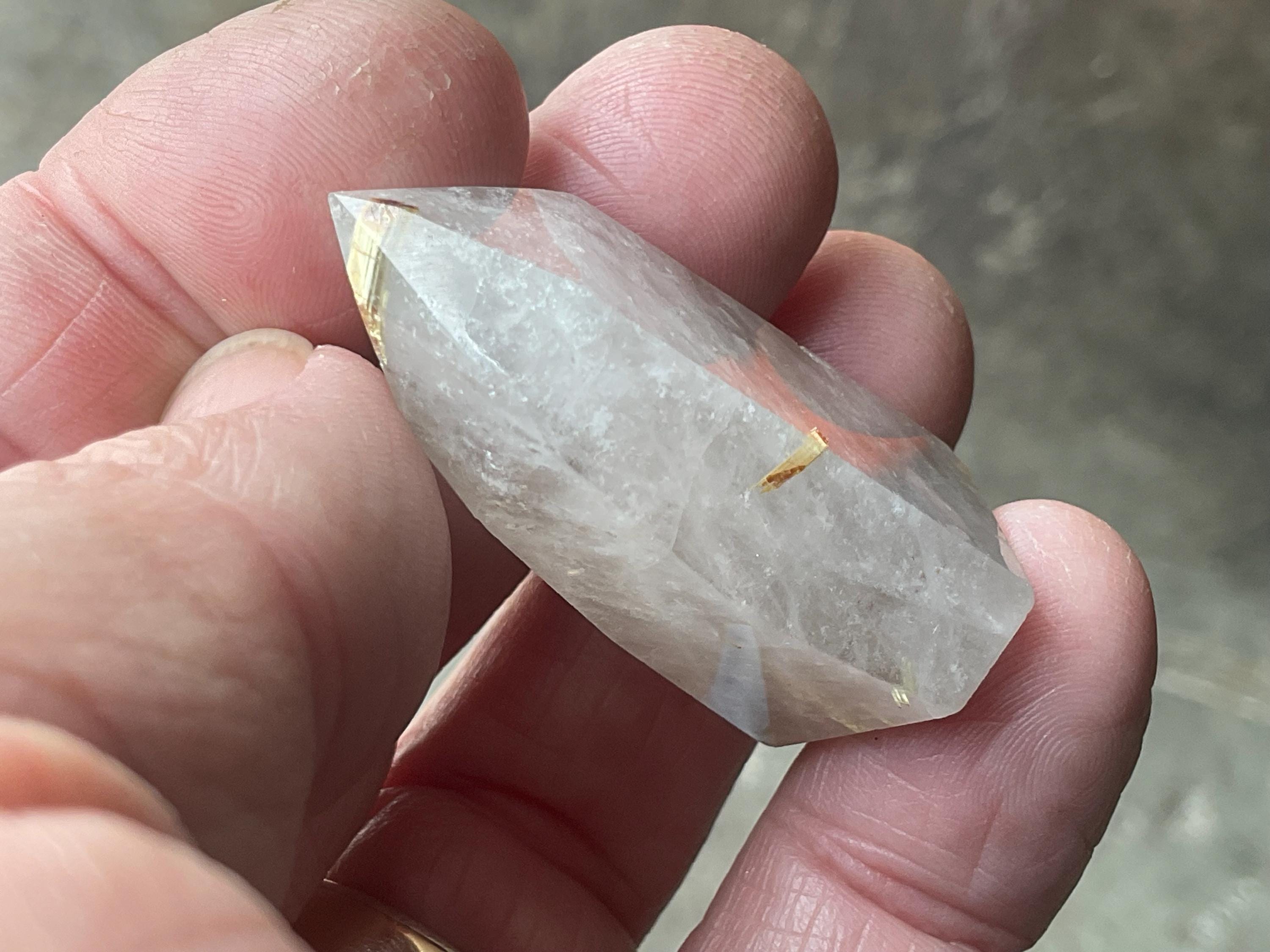 24g Golden Rutile in Quartz Generator 1A
