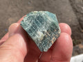 64g Natural Blue Apatite Crystal A