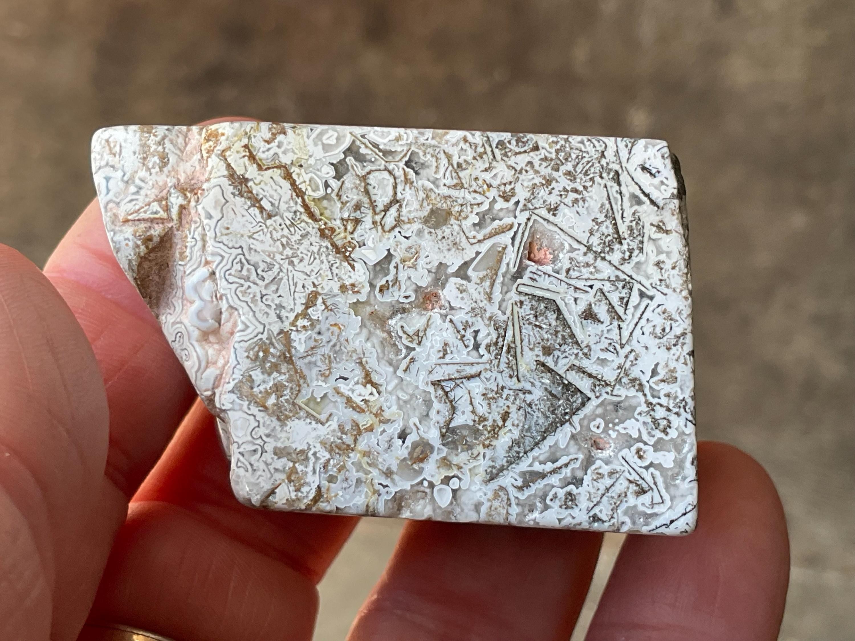 100g Mexican Crazy Lace Agate Freeform 20B