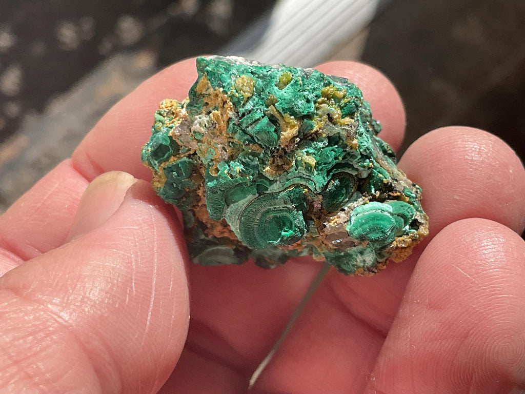 36g Australian Malachite, Cerussite and Pyromorphite Specimen 5C
