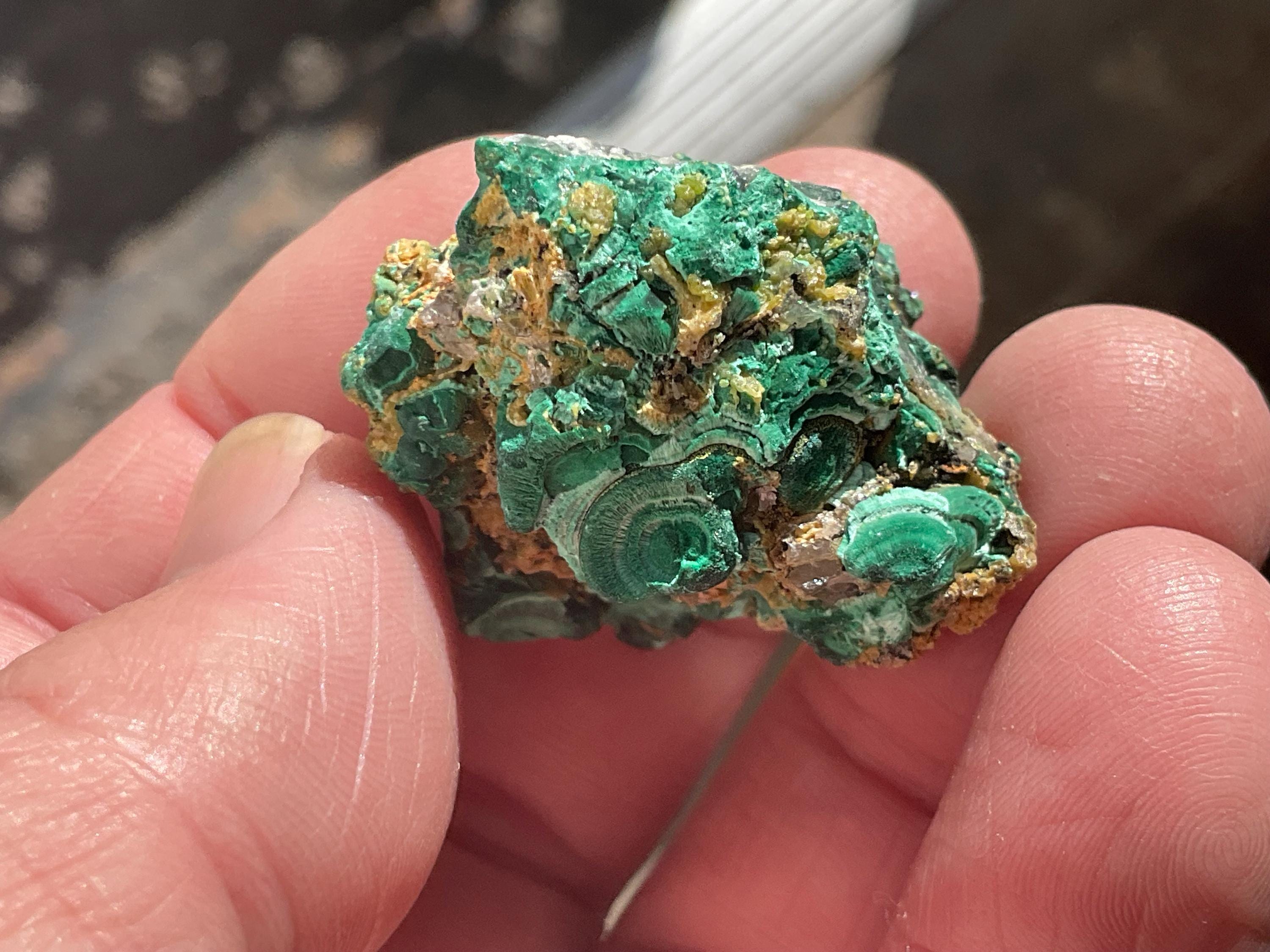 36g Australian Malachite, Cerussite and Pyromorphite Specimen 5C