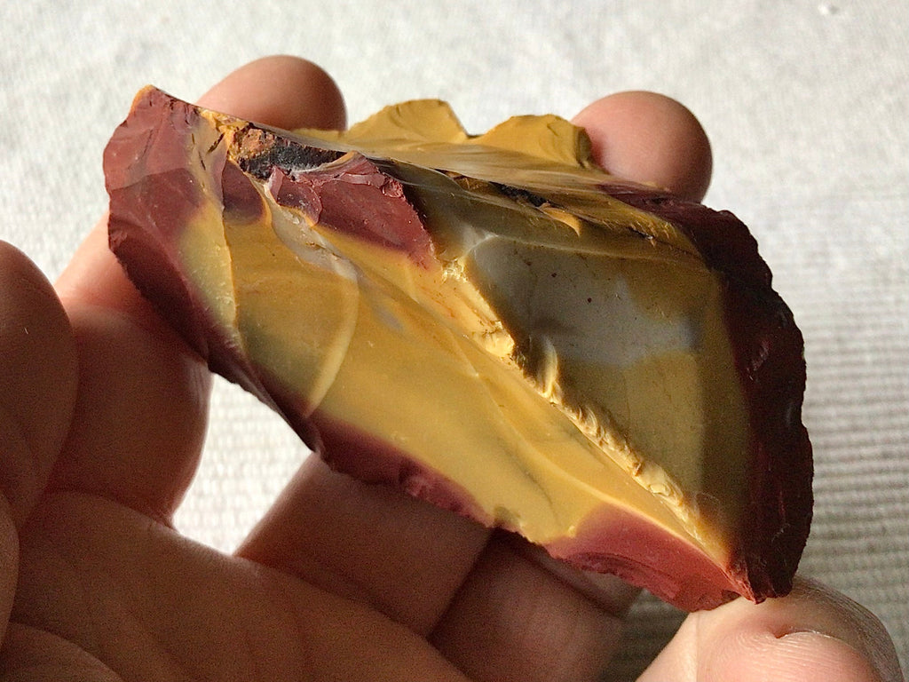 92g Rough Mookaite Jasper Piece 6A