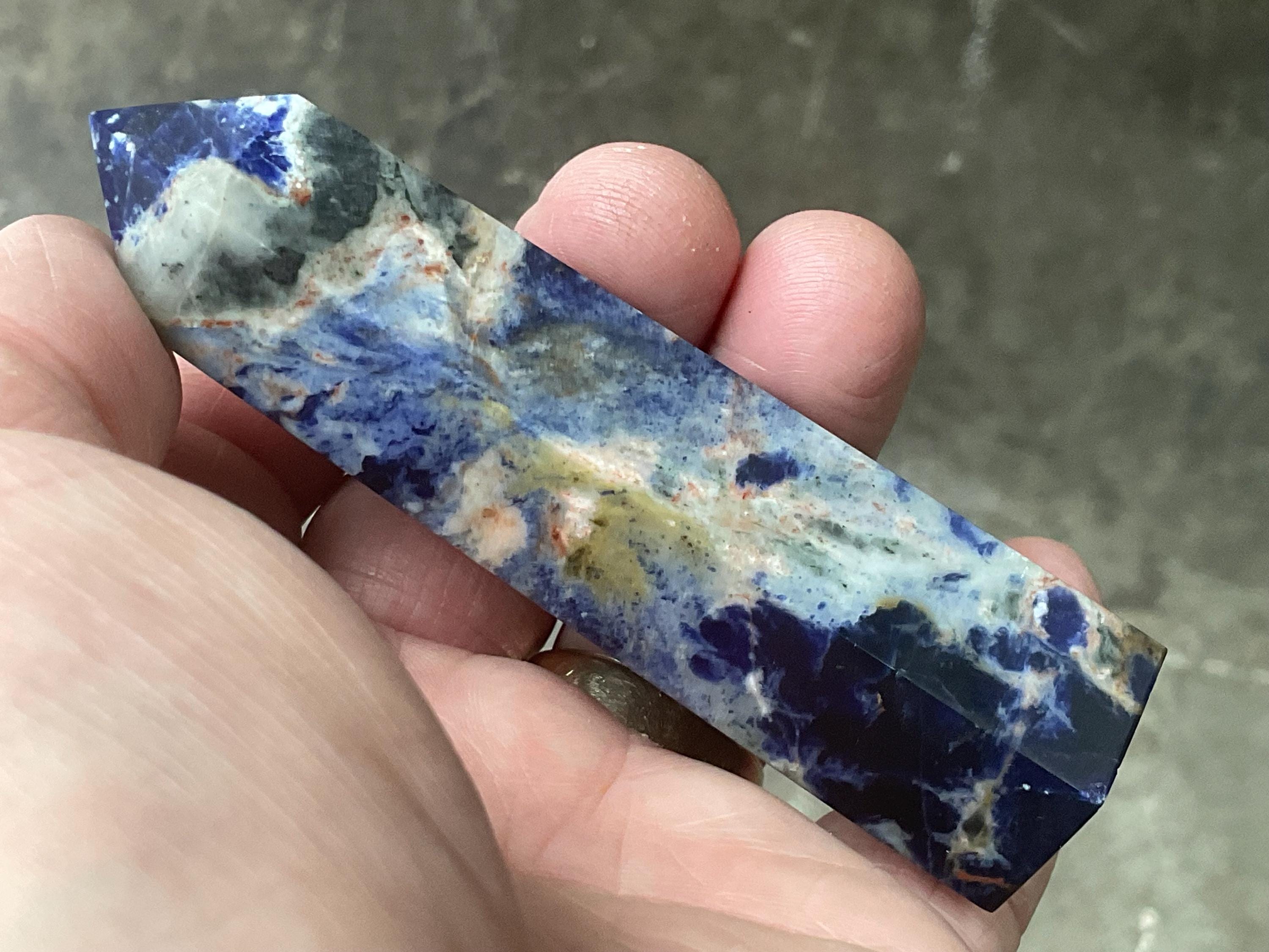 100g Sodalite with Sunstone Generator 3B