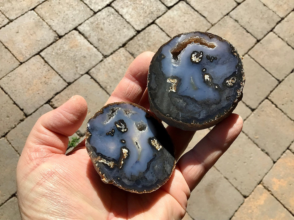 347g Polished Agate Friendship Pair 11A