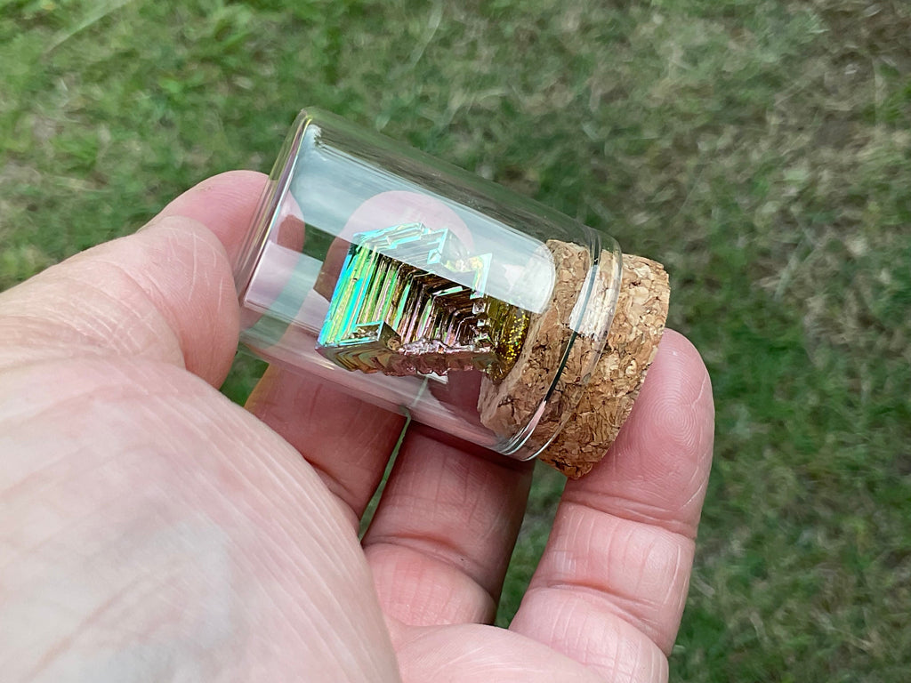Bismuth Specimen Display Bottle 6B