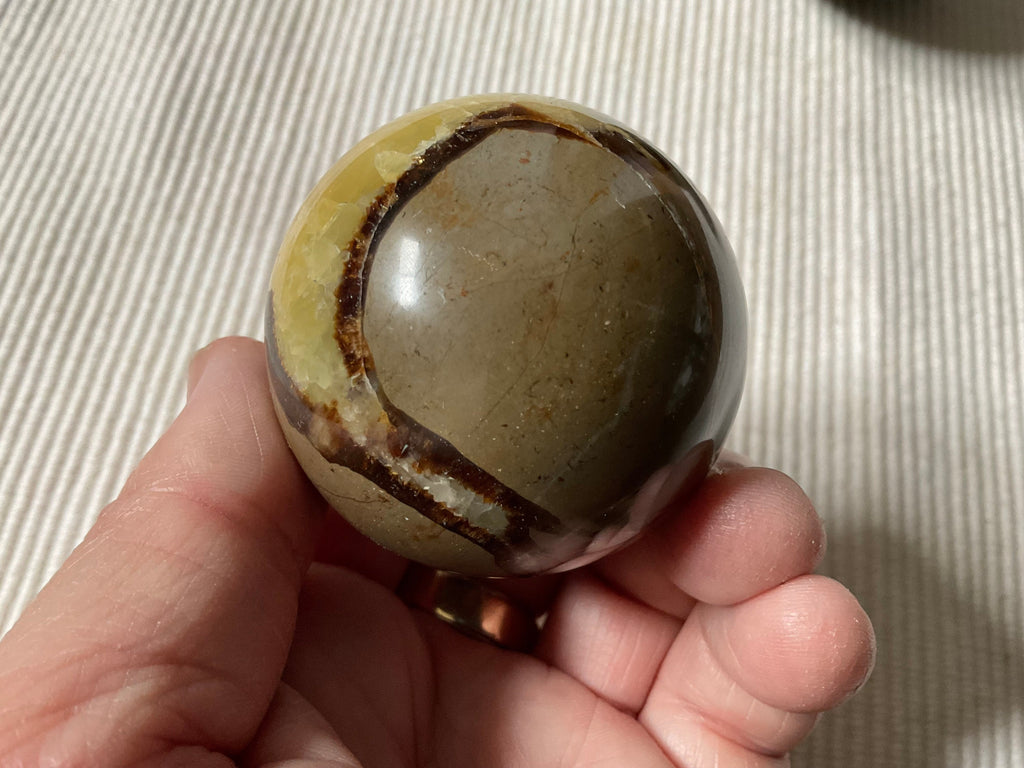 200g Madagascan Septarian Sphere 4D