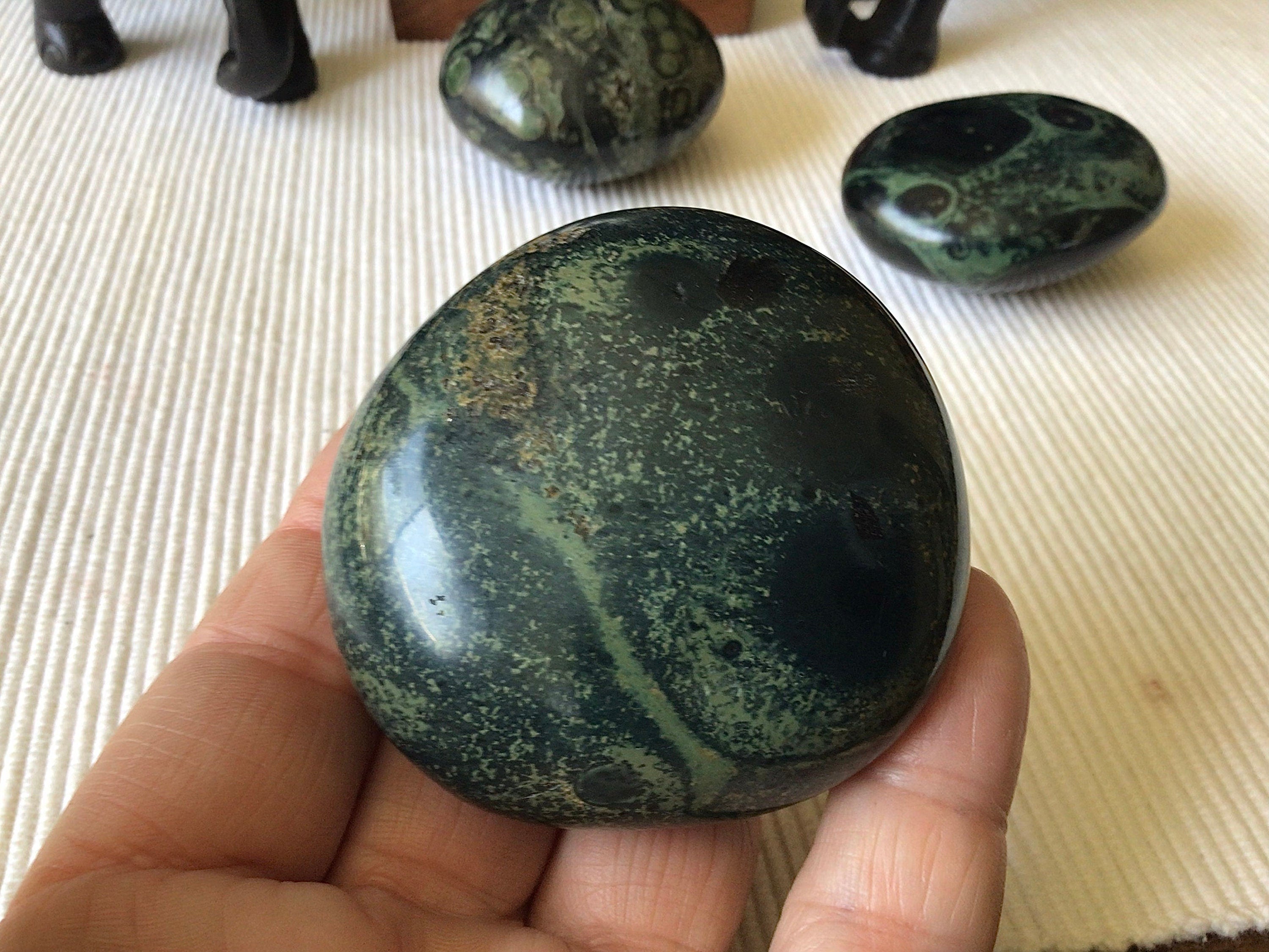 173g Kambaba Jasper Palmstone 4B