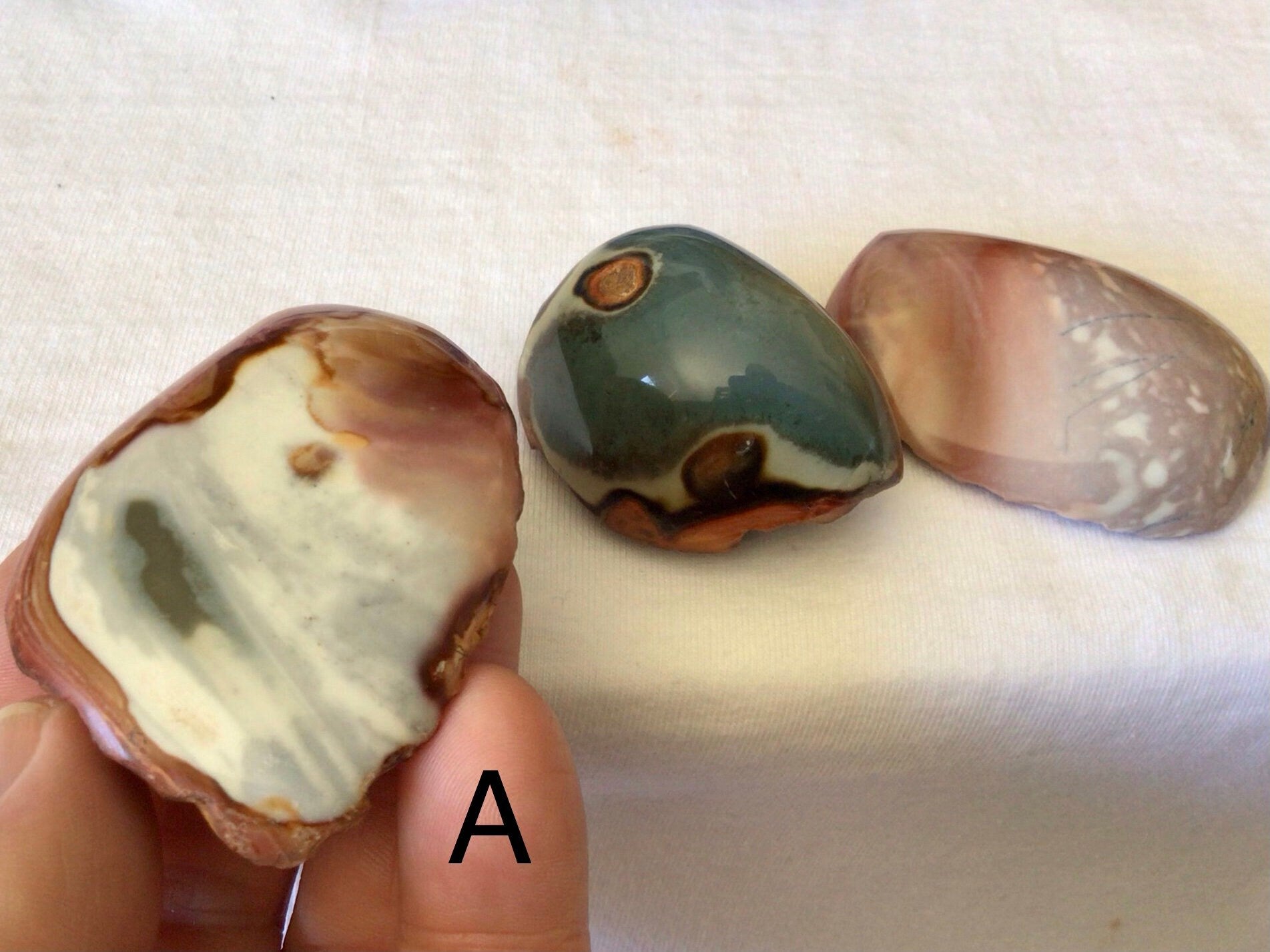 Polychrome Jasper One Side Polished Group 8