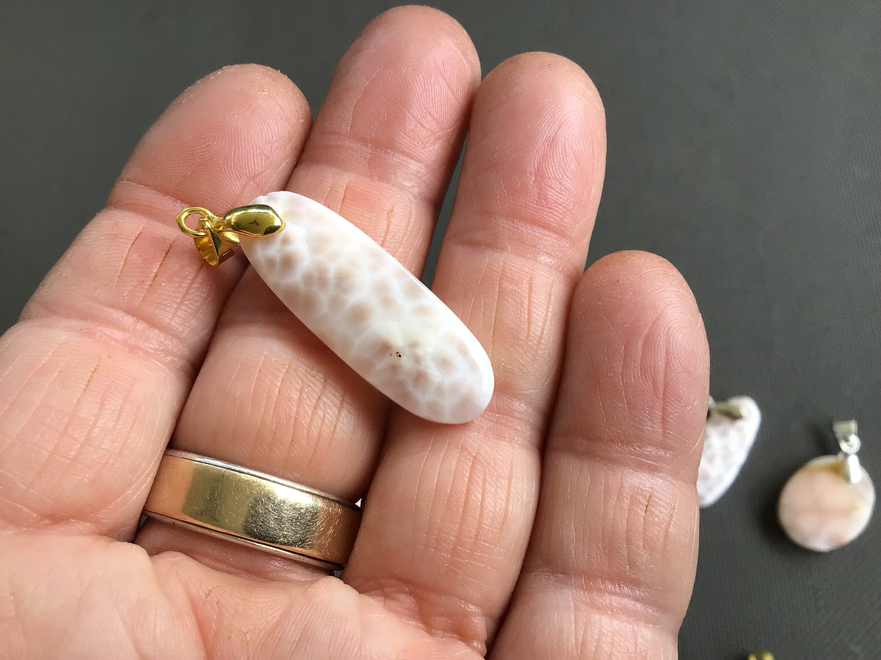 Indonesian Natrolite Pendant 1B