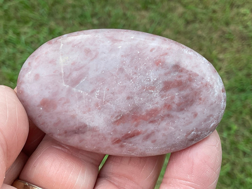 58g Pakistan Strawberry Jasper Palmstone 4A