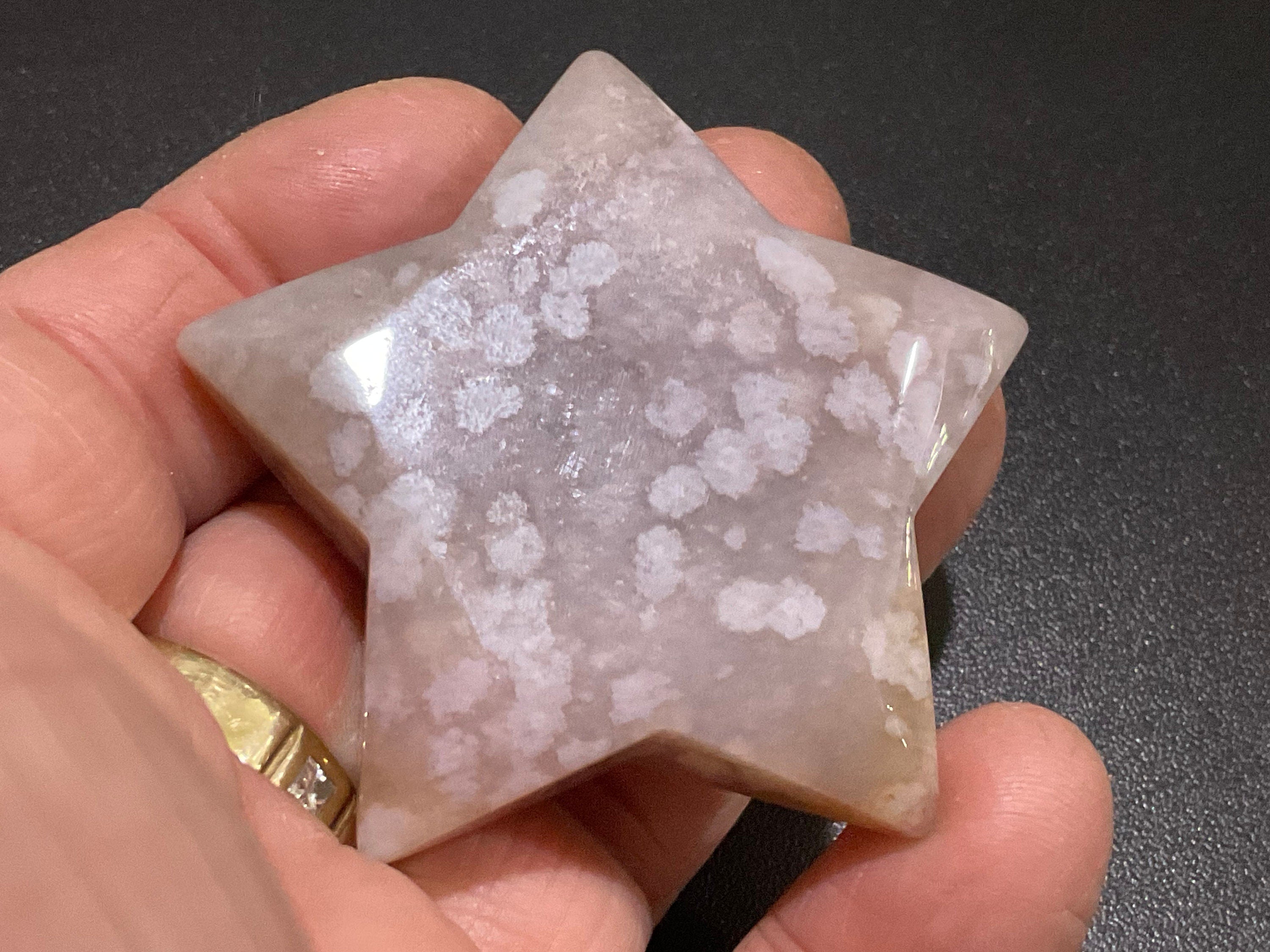 50g Flower Agate Star 6C