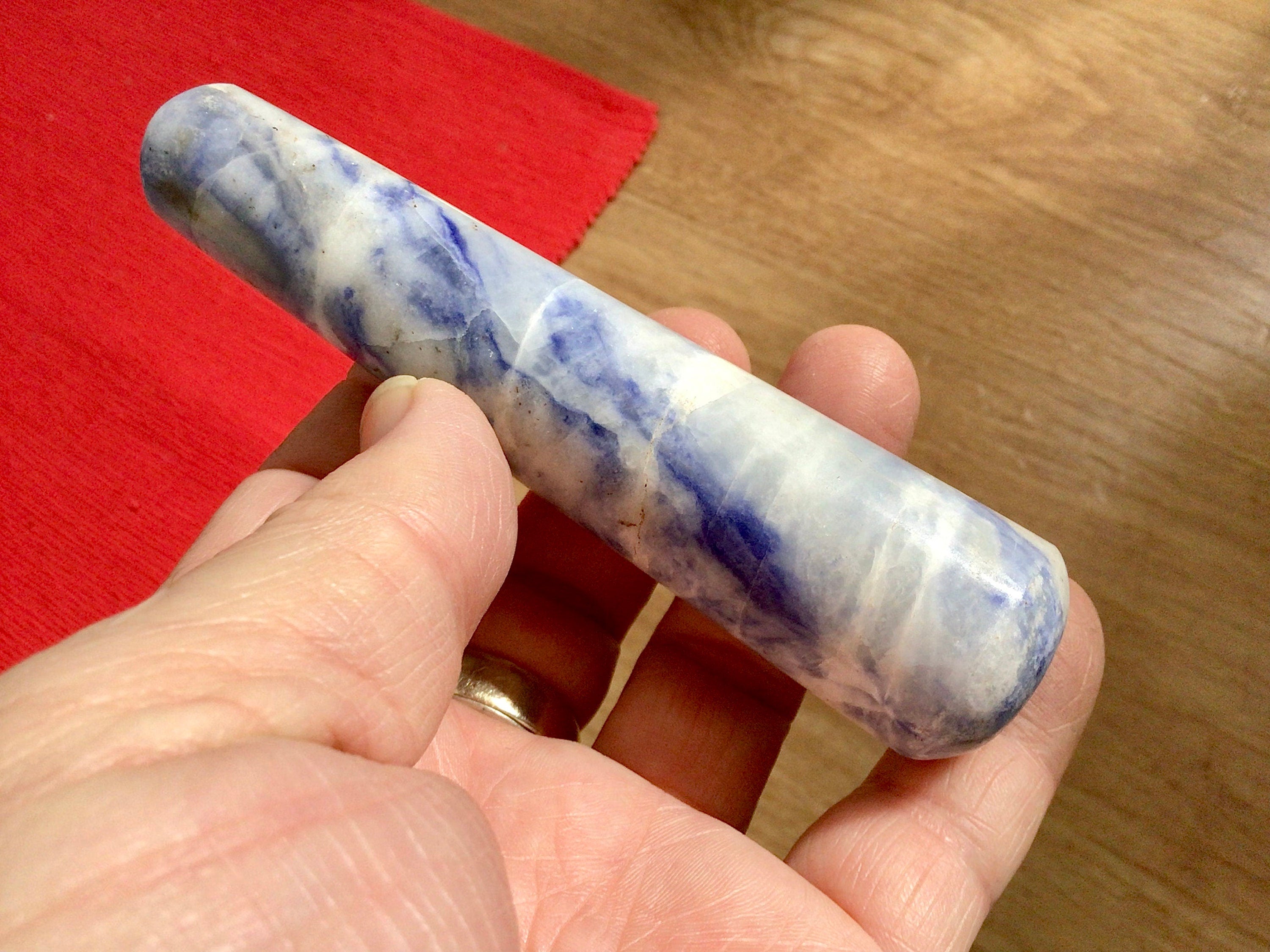 126g Afghanite Massage Wand 1D