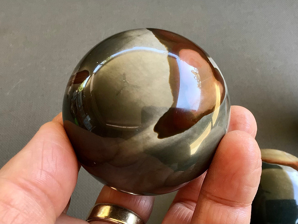 251g Polychrome Jasper Sphere 2A