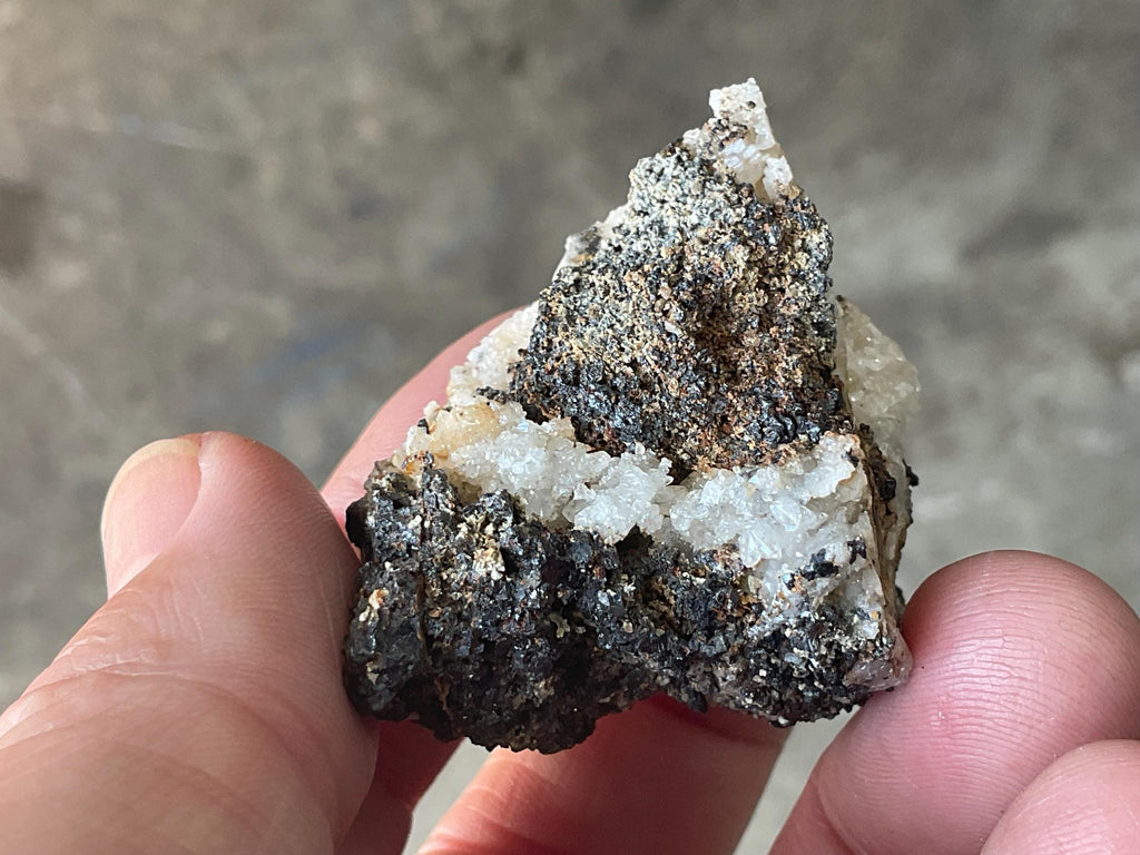 84g Anglesite Specimen 3 from Block 14 Opencut Mine, Broken Hill