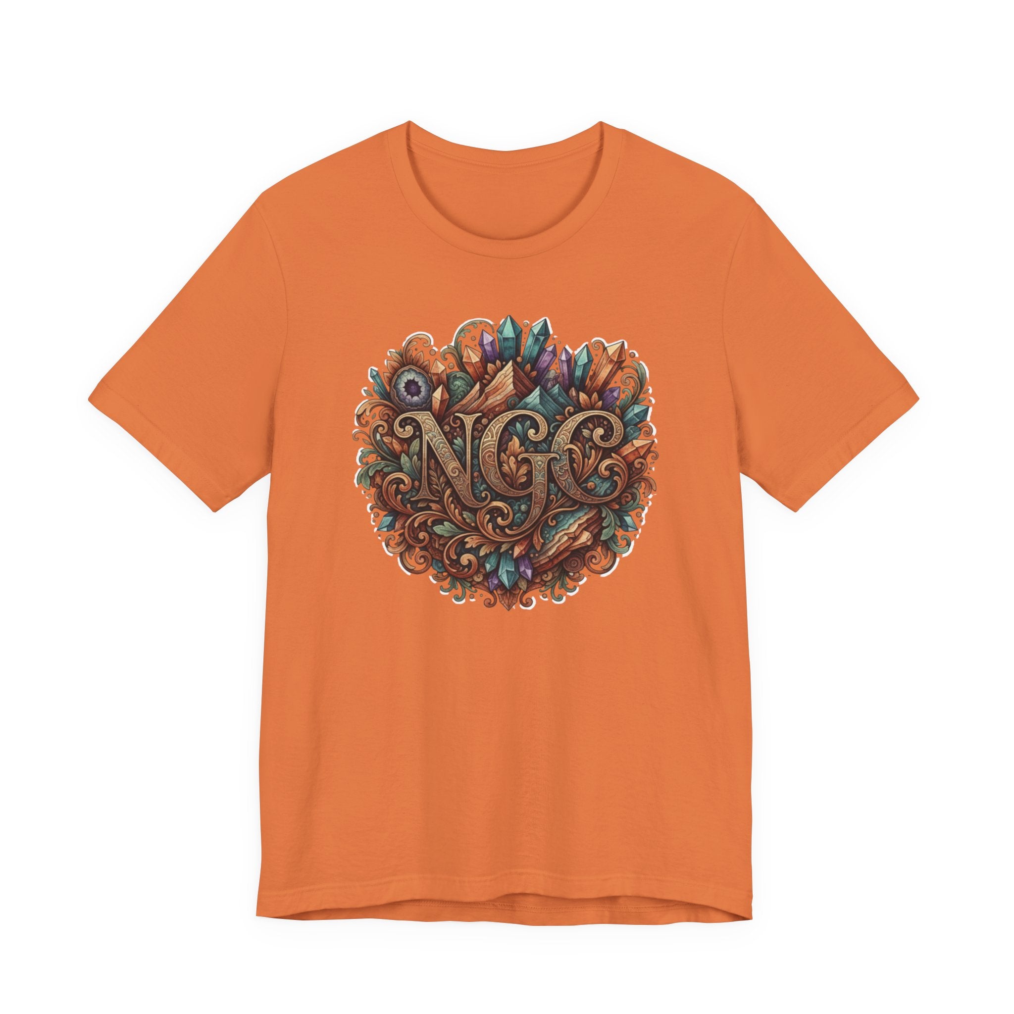 NGC Crystal Mandala Tee – Vintage Nature Graphic T-Shirt