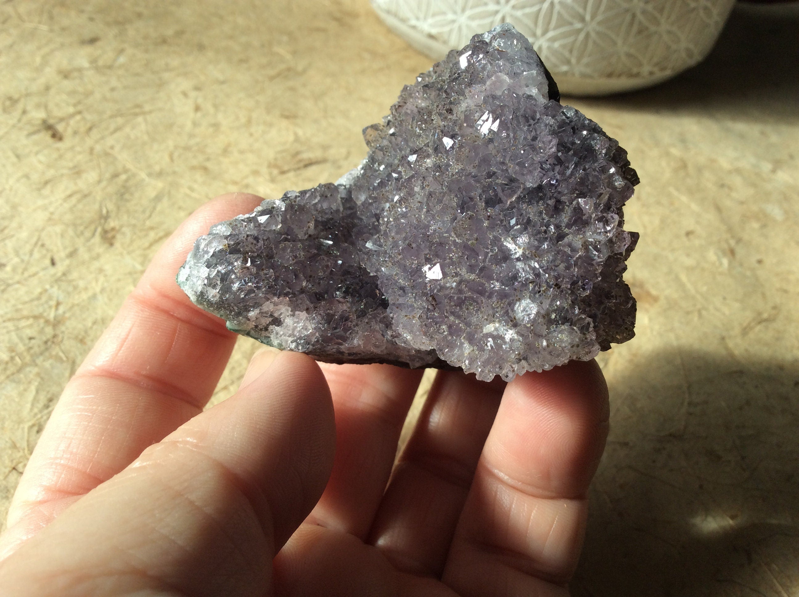 145g Amethyst Geode Piece 4A