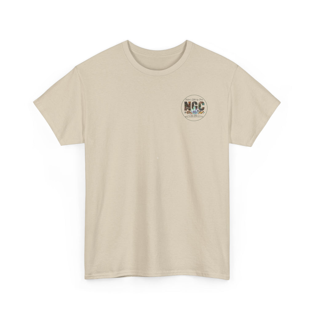 Nature's Gifts Tee — "NGC" Colorful Drip Wildlife Graphic T-Shirt