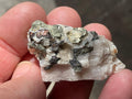 22g Bornite and Copper Minerals on Calcite Specimen C