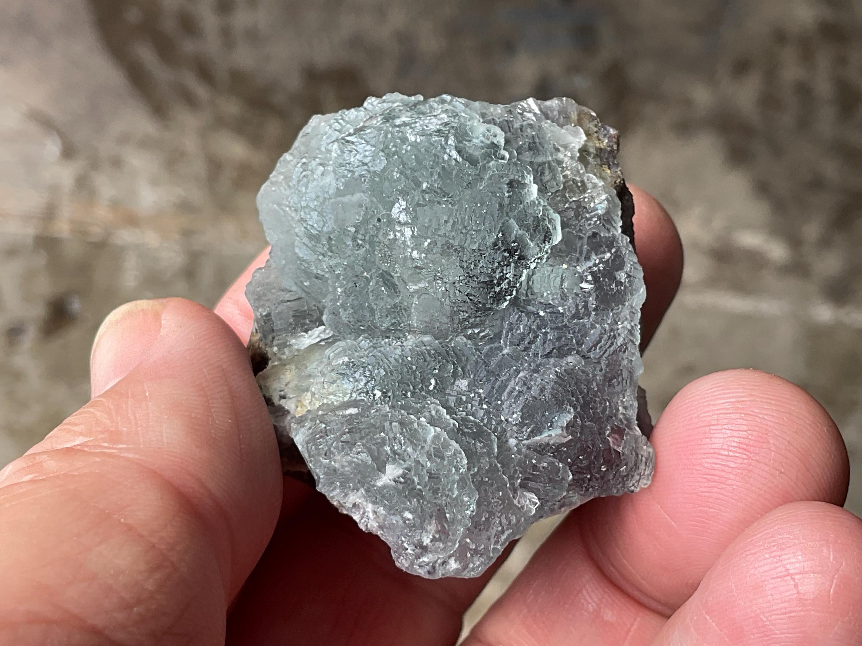 68g Botryoidal Pastel Fluorite Specimen 1C from Henan, China