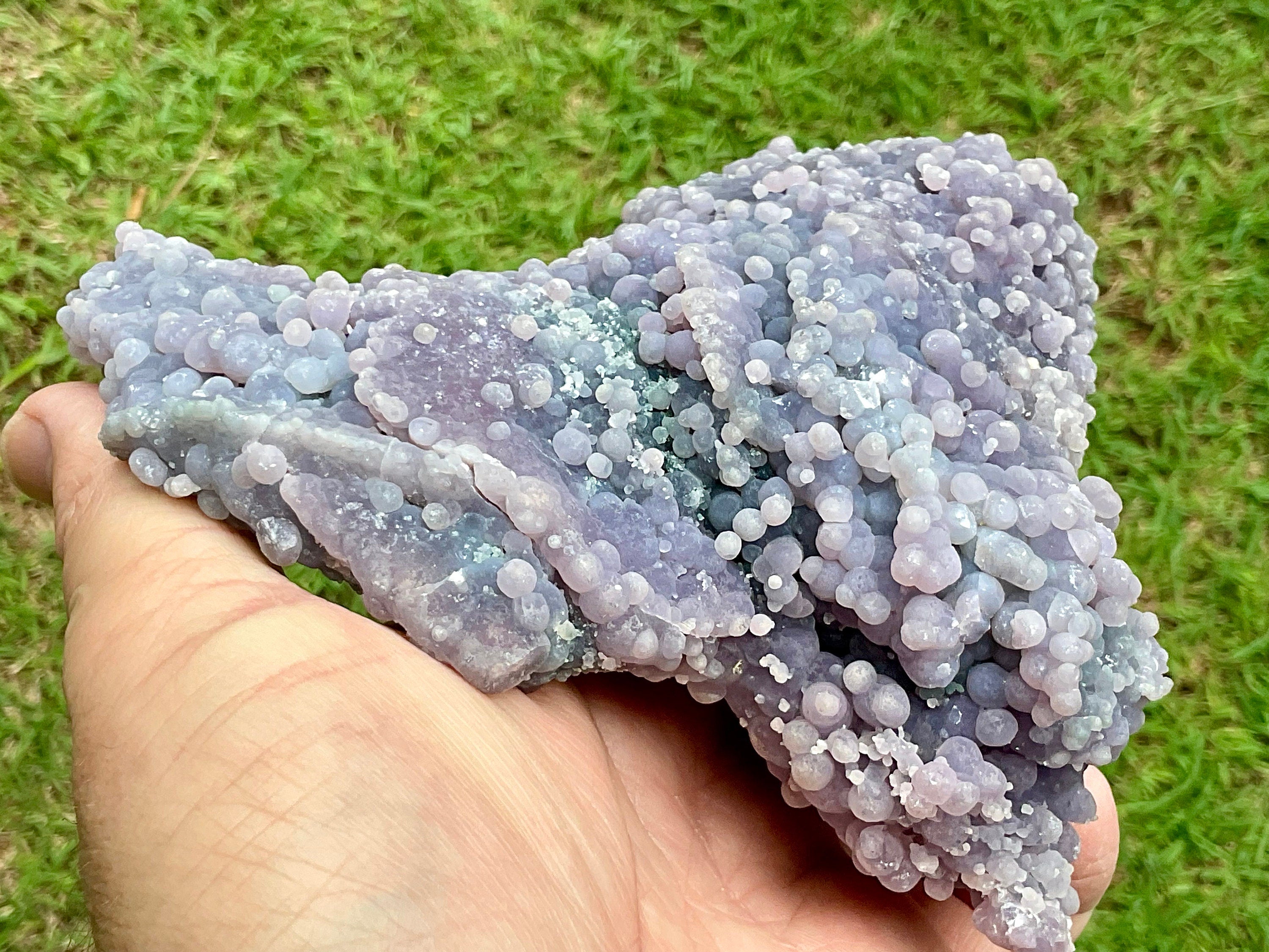 541g Natural Grape Agate Specimen 1E