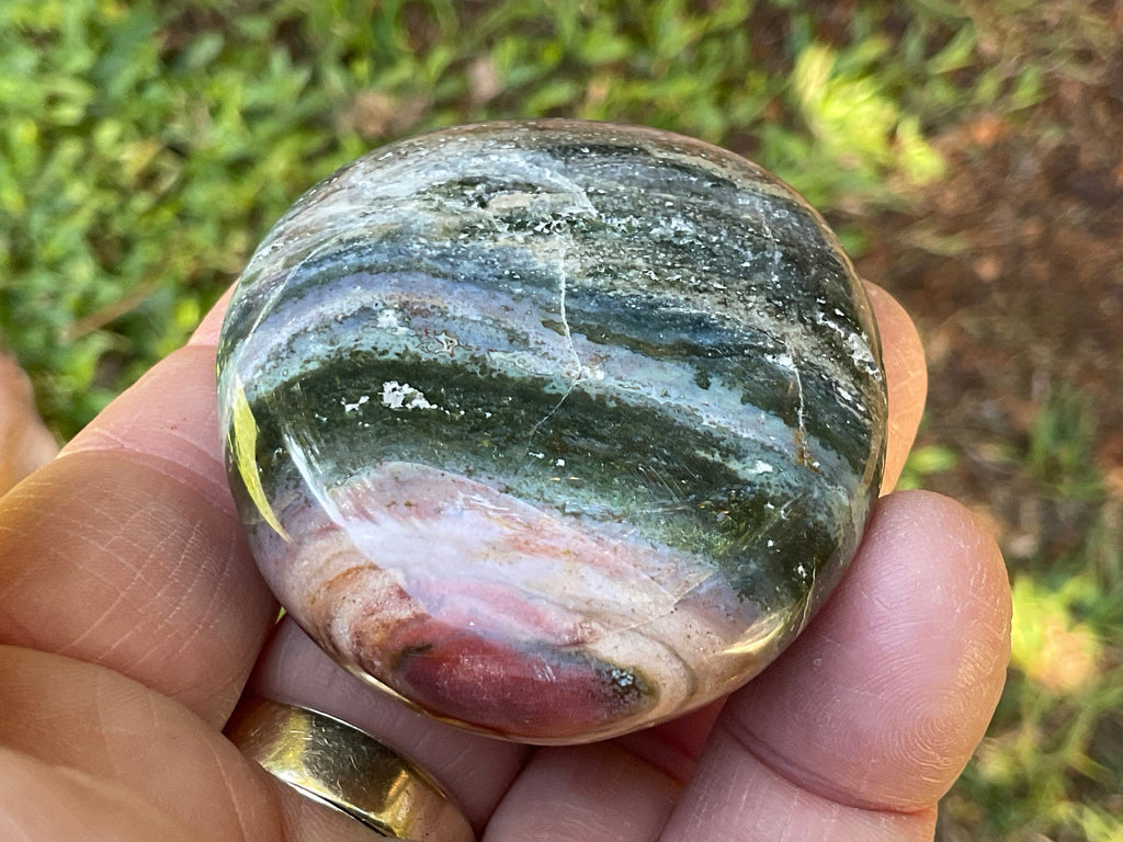 111g Ocean Jasper/Opal Palmstone 10B