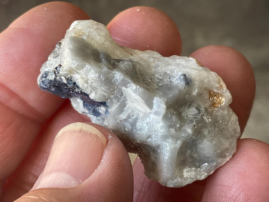 17g Natural Blue Spinel with Mica in Matrix Specimen 8