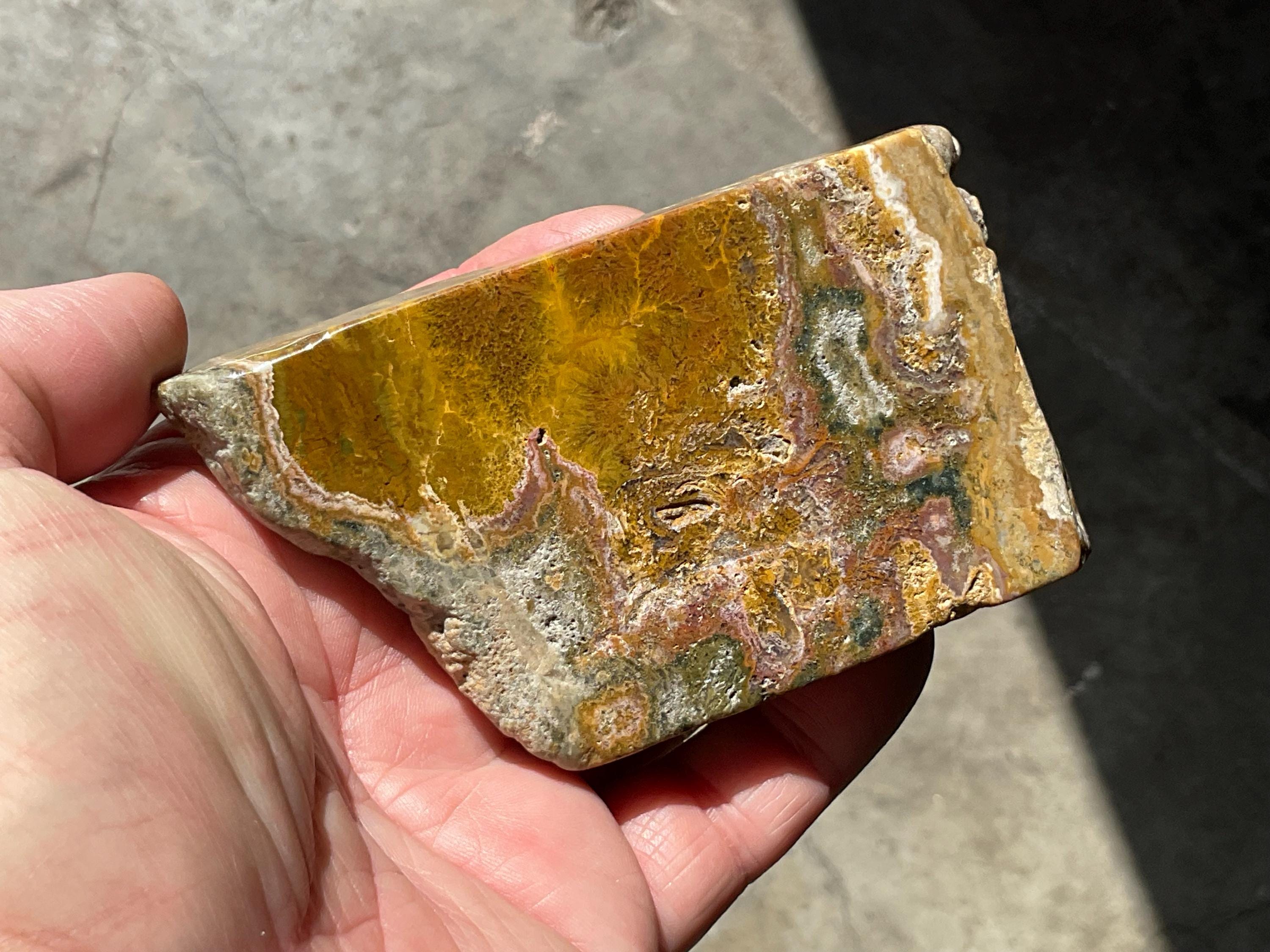 180g Ocean Jasper Polished Slab 3B