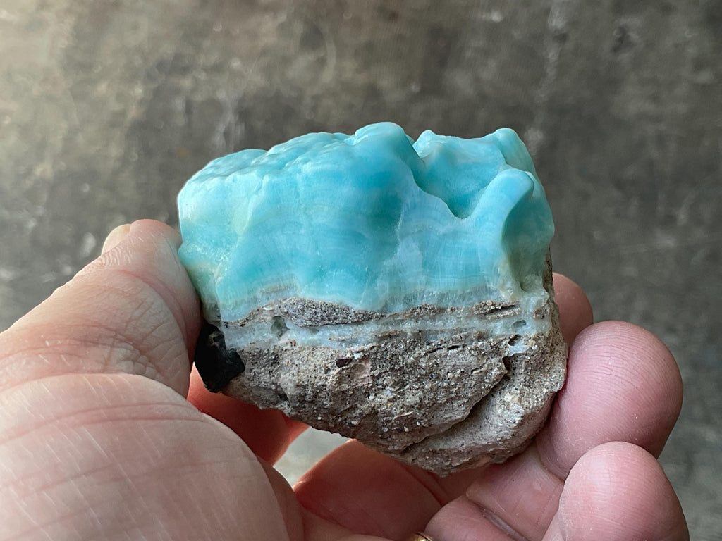 184g Botryoidal Blue Aragonite Specimen 6C