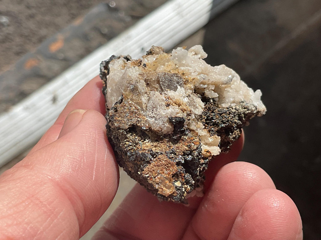 84g Anglesite Specimen 3 from Block 14 Opencut Mine, Broken Hill