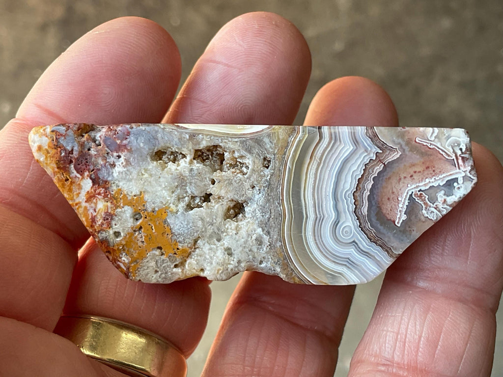 48g Mexican Crazy Lace Agate Freeform 11C