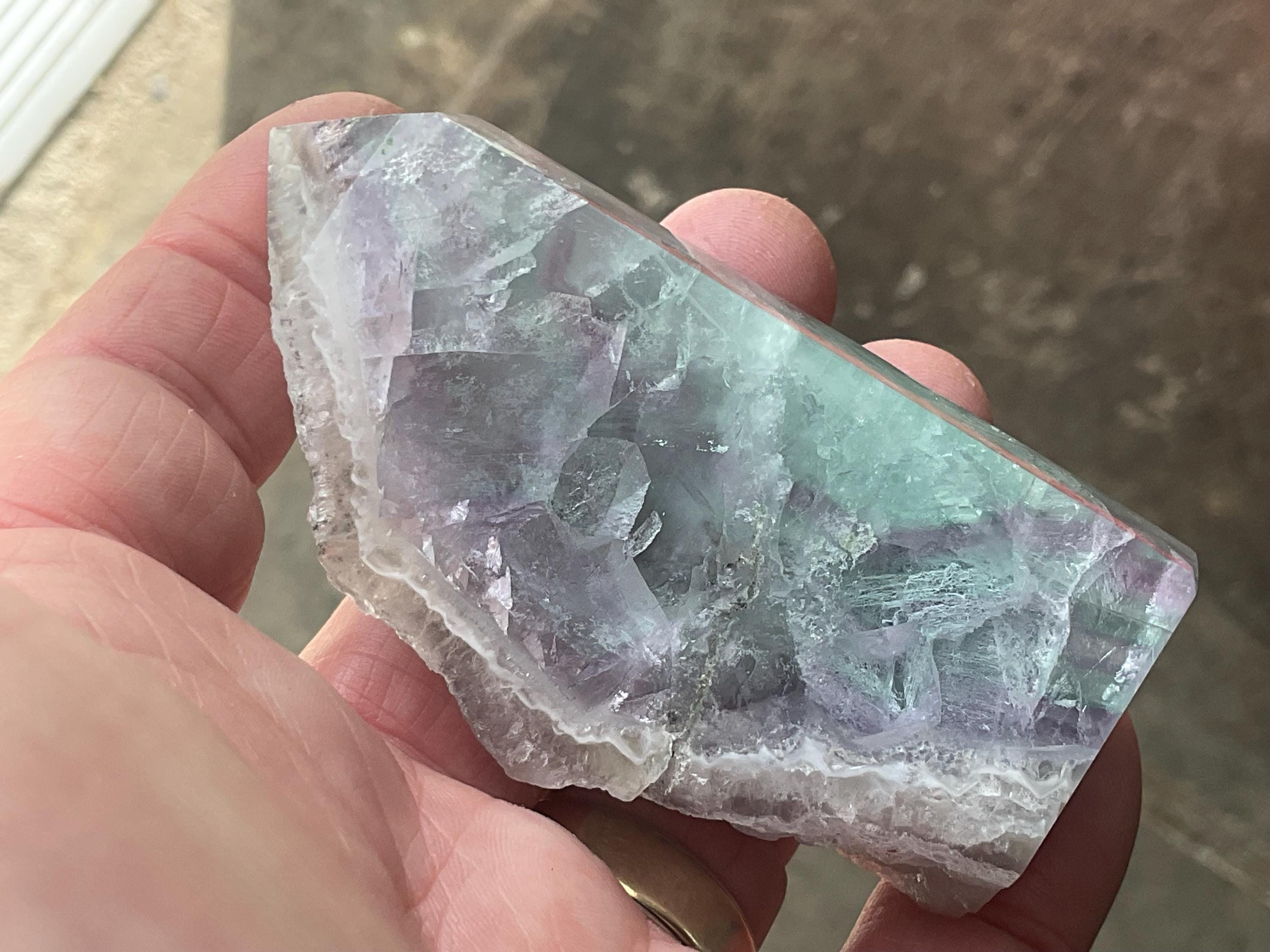 152g Rainbow Fluorite Generator 3B