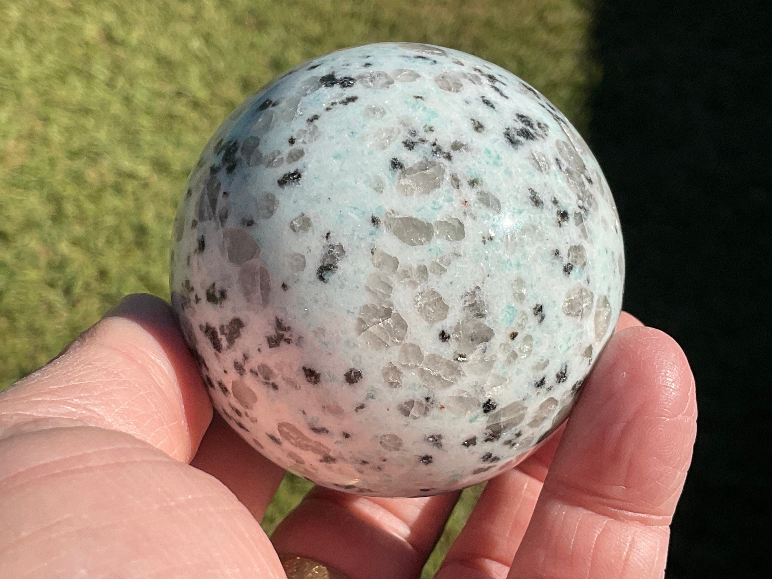 318g “Kiwi Jasper” Sphere 2B