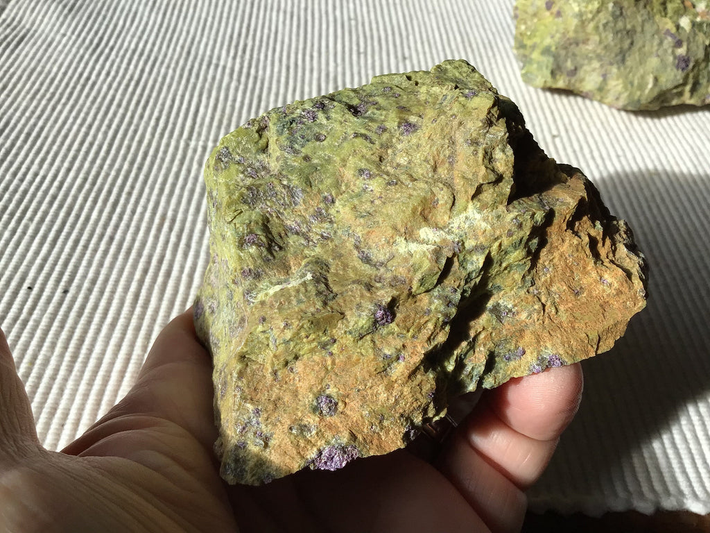 381g Atlantisite Rough Piece 10A