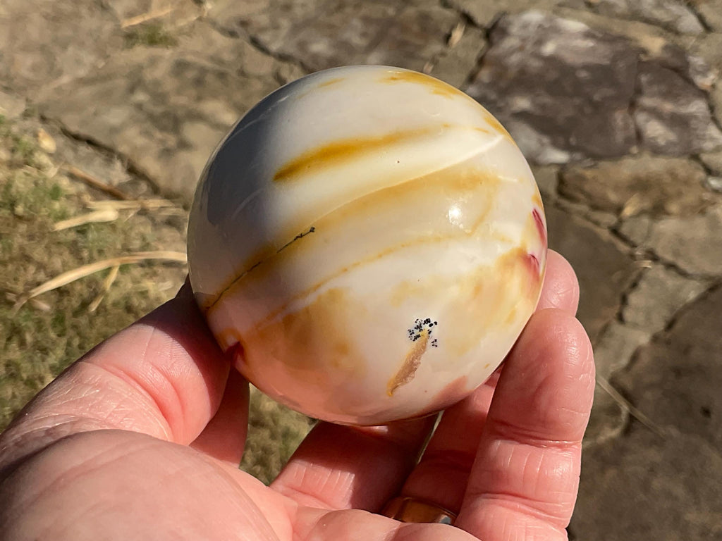 333g (5.7cm diameter) Mookaite Sphere 7C