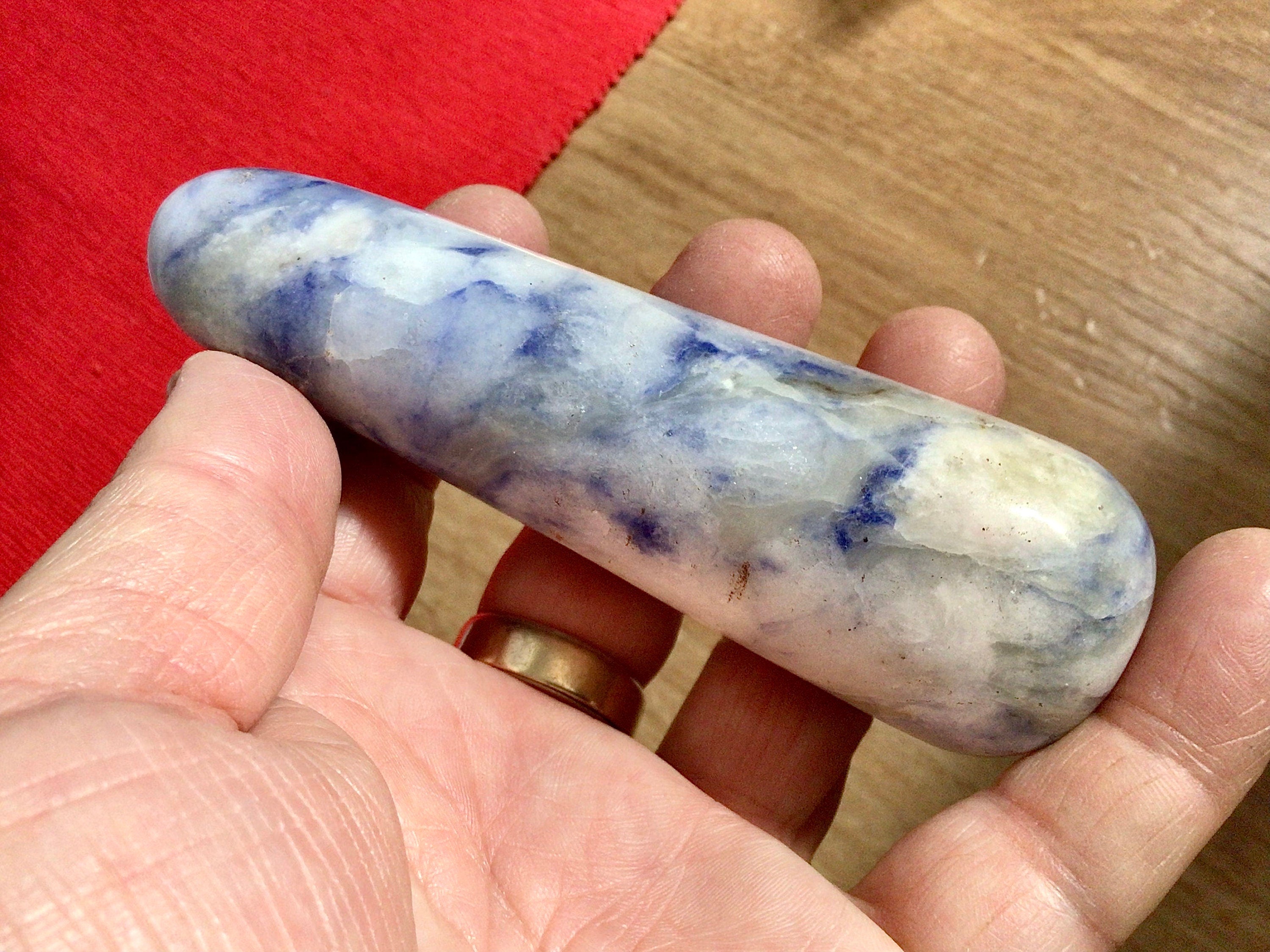 Damaged ** 166g Afghanite Massage Wand 2C