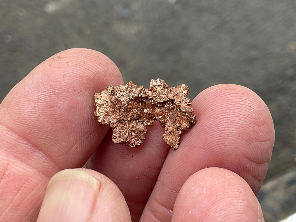 2g Native Copper Specimen 1A from the Red Dome Mine Australia
