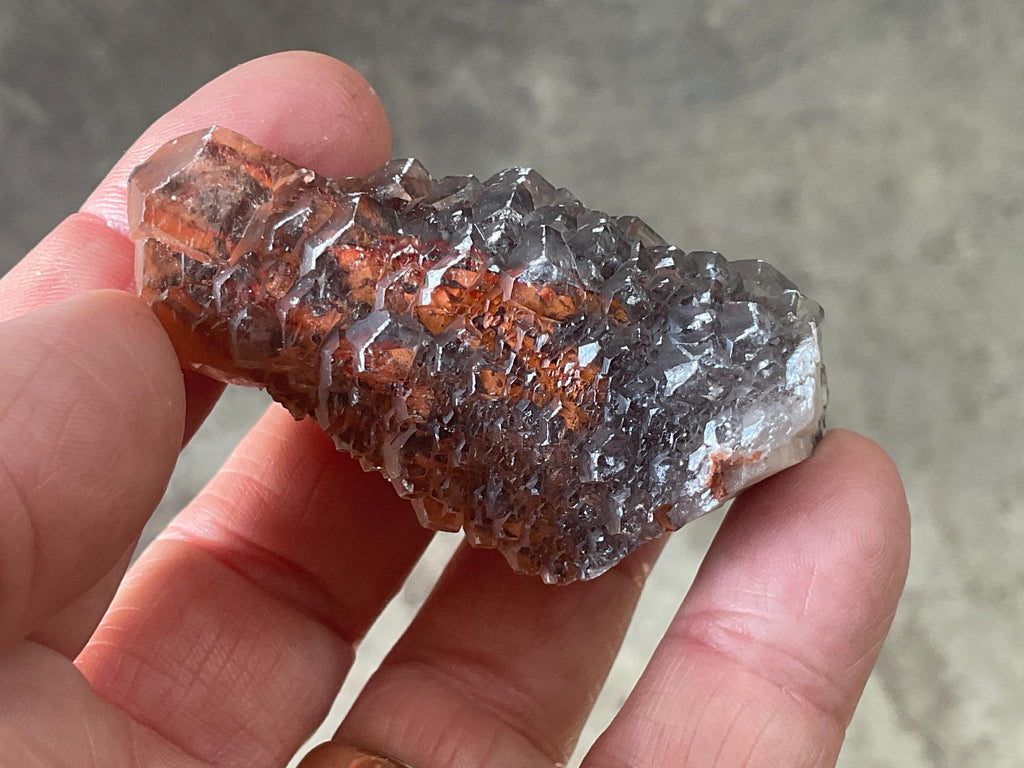 64g “Red Pagoda” Calcite Specimen 7C from Hubei, China