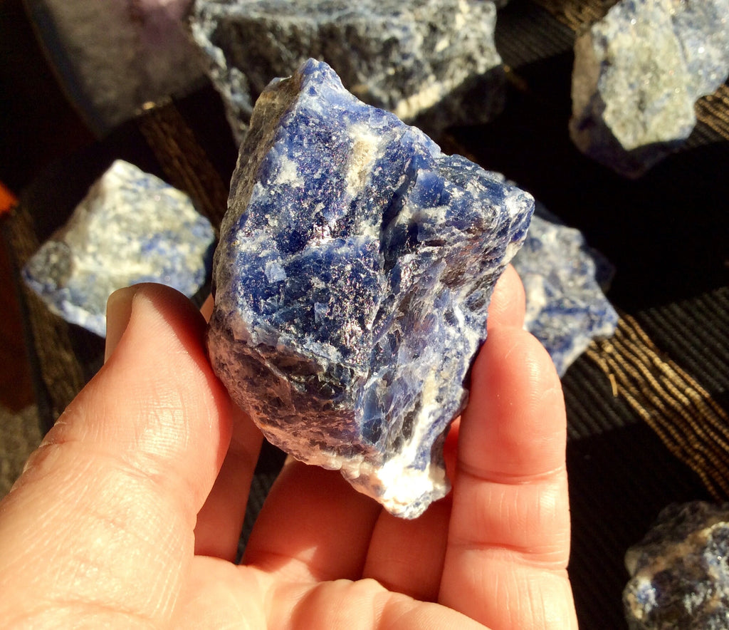 144g Sodalite Rough 2