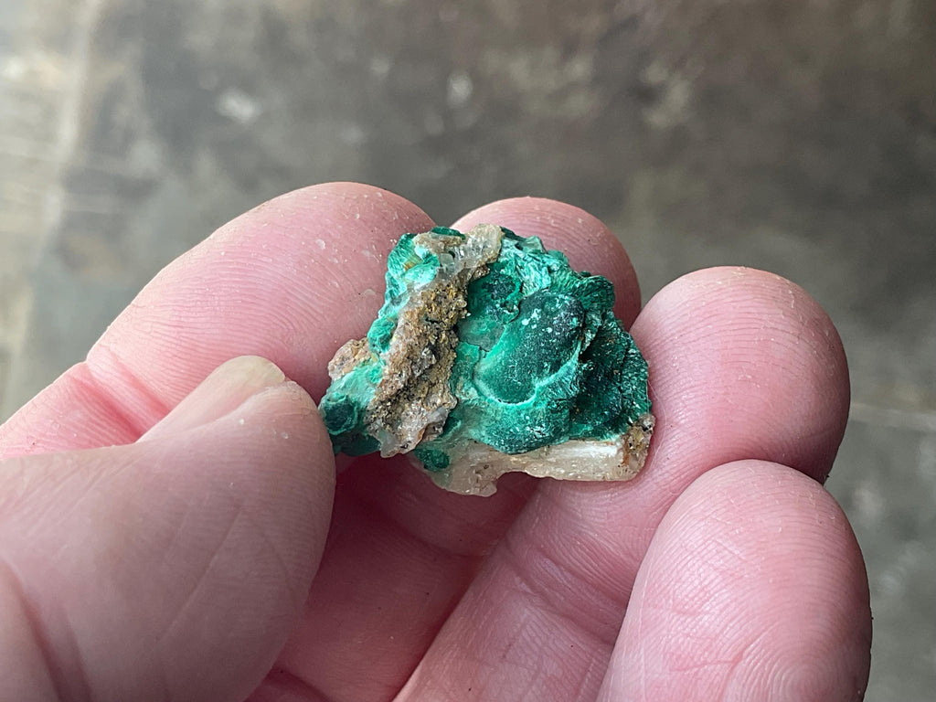 8g Australian Malachite and Cerussite  Specimen 5A from Rum Jungle