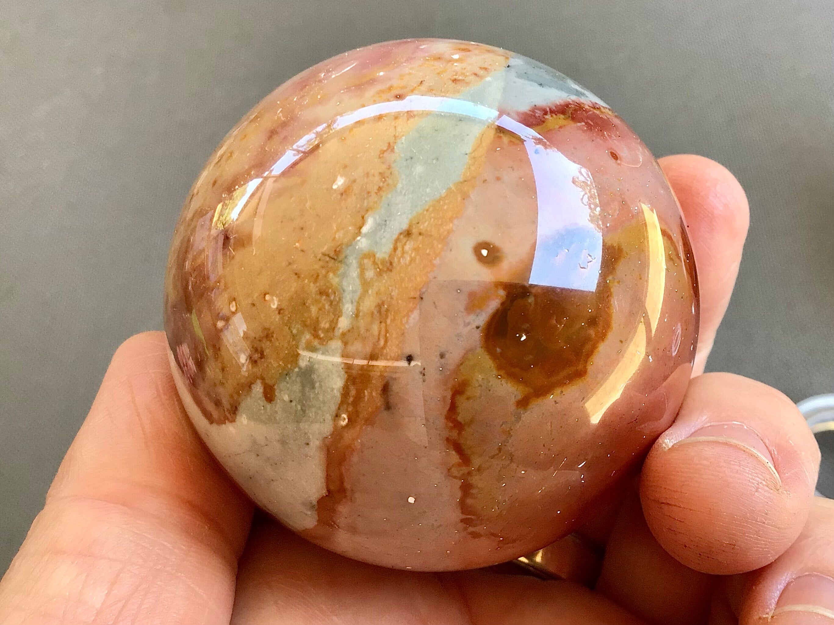 286g Polychrome Jasper Sphere 2C