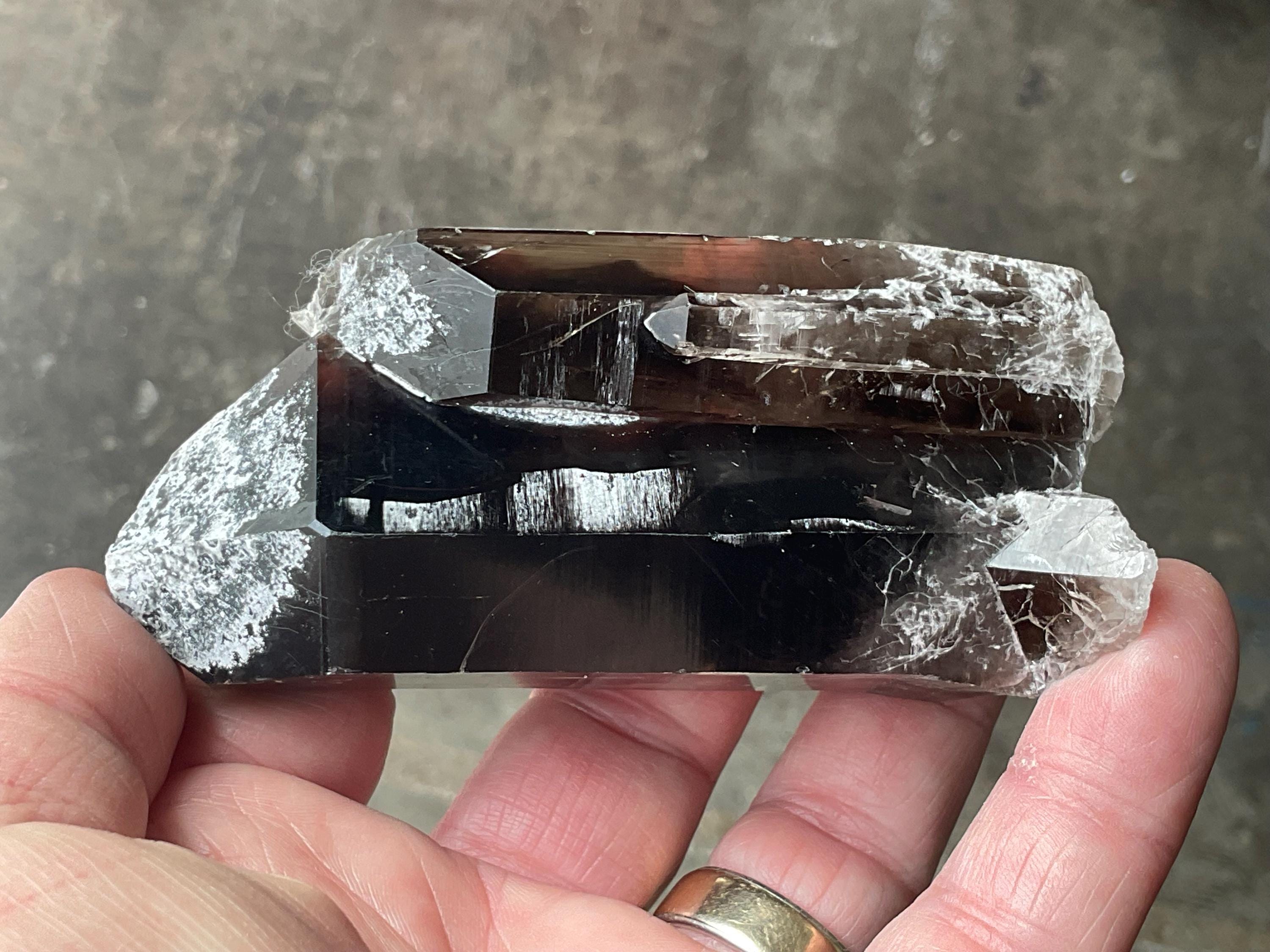 198g Smokey Quartz + Specimen 5B from Inner Mongolia