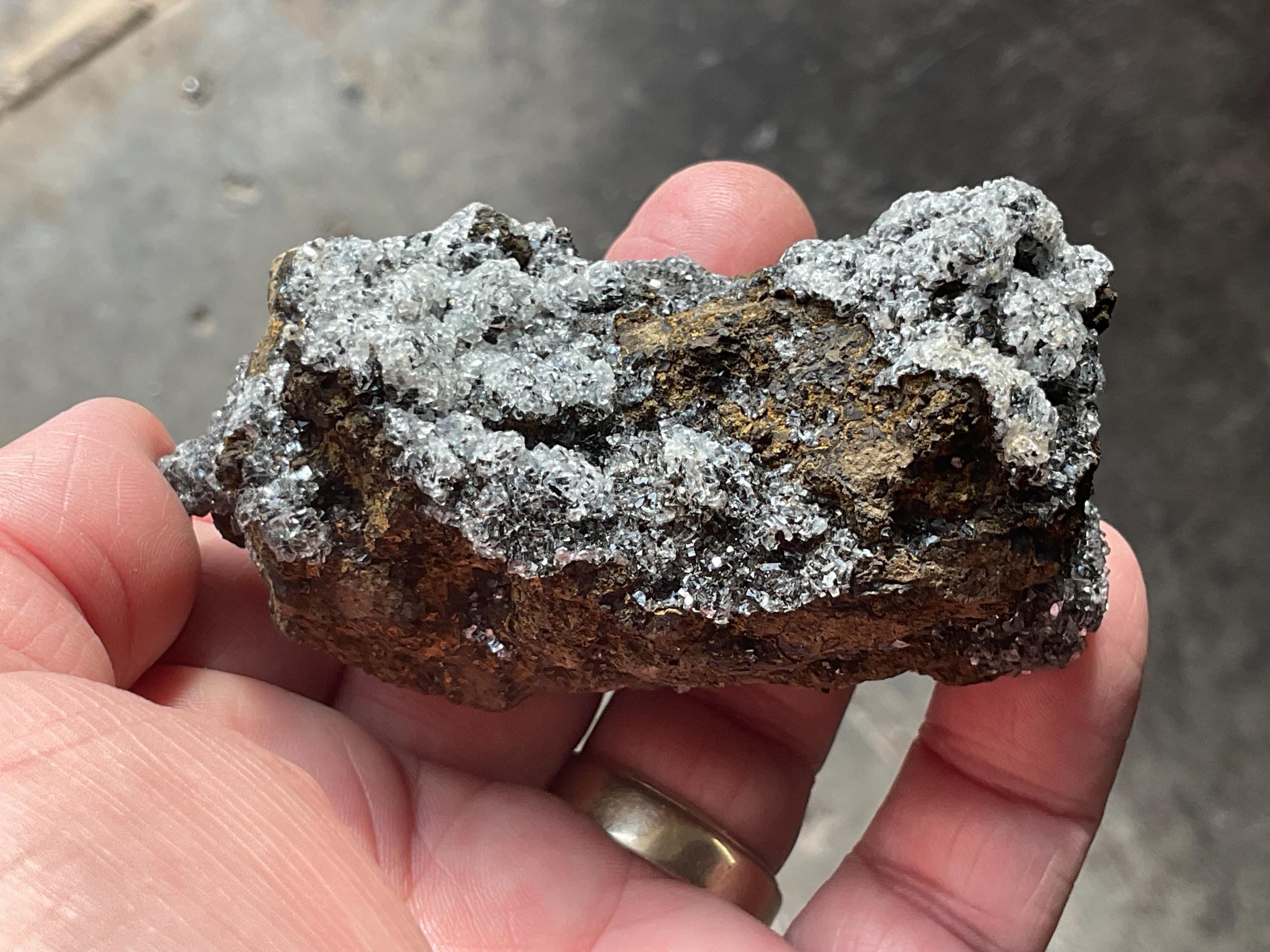 118g “Black Apophyllite” Specimen 2A from Indonesia