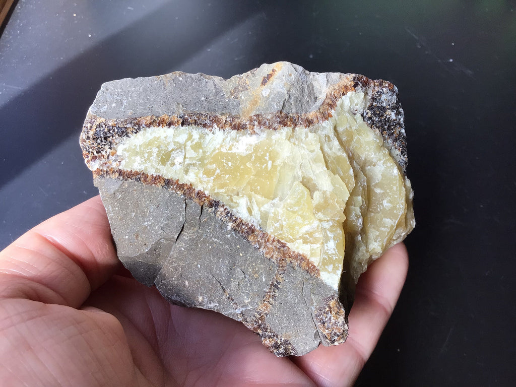 327g Rough Madagascan Septarian Piece C