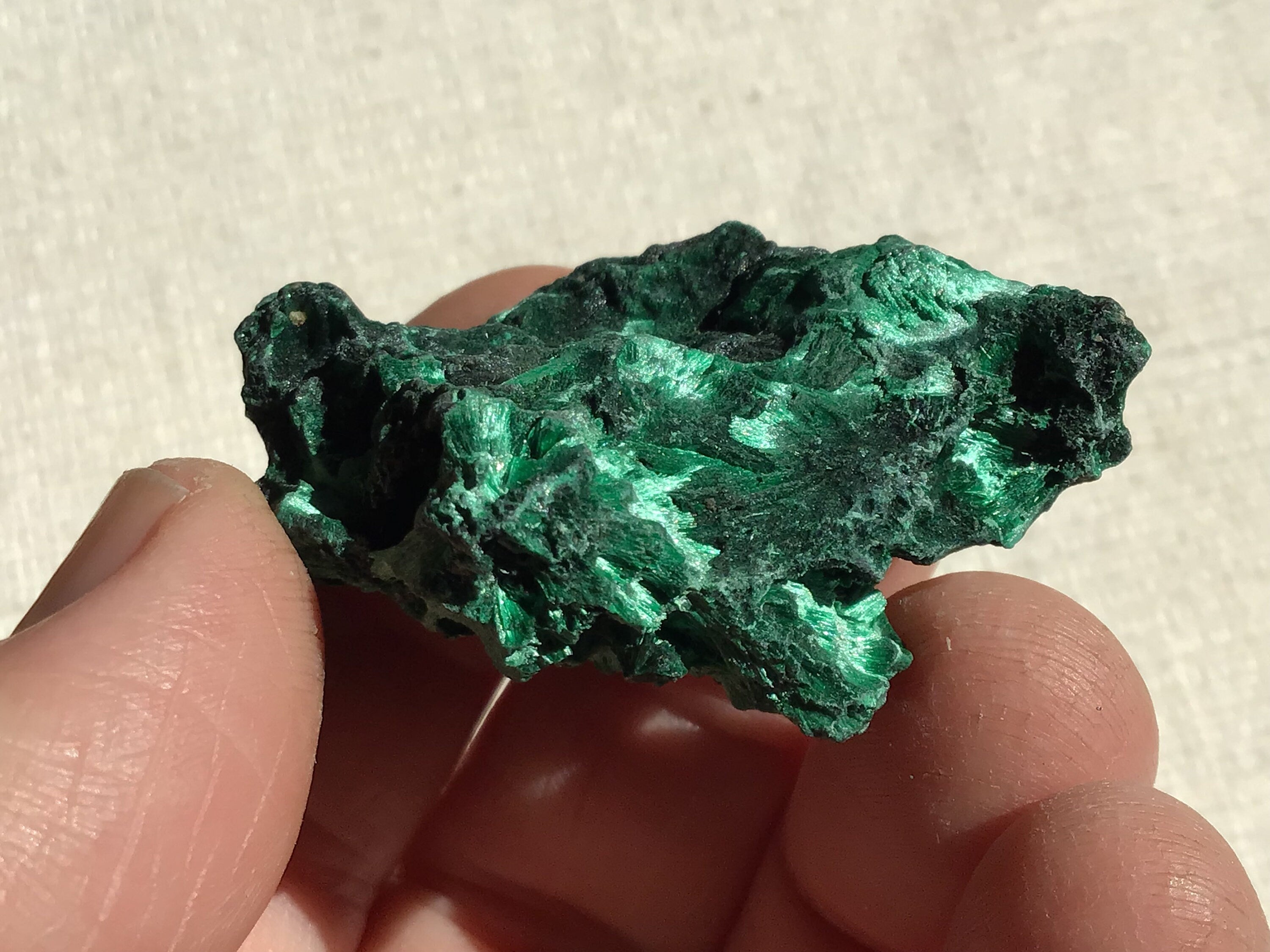 26g Silky Congolese Malachite Specimen 2C