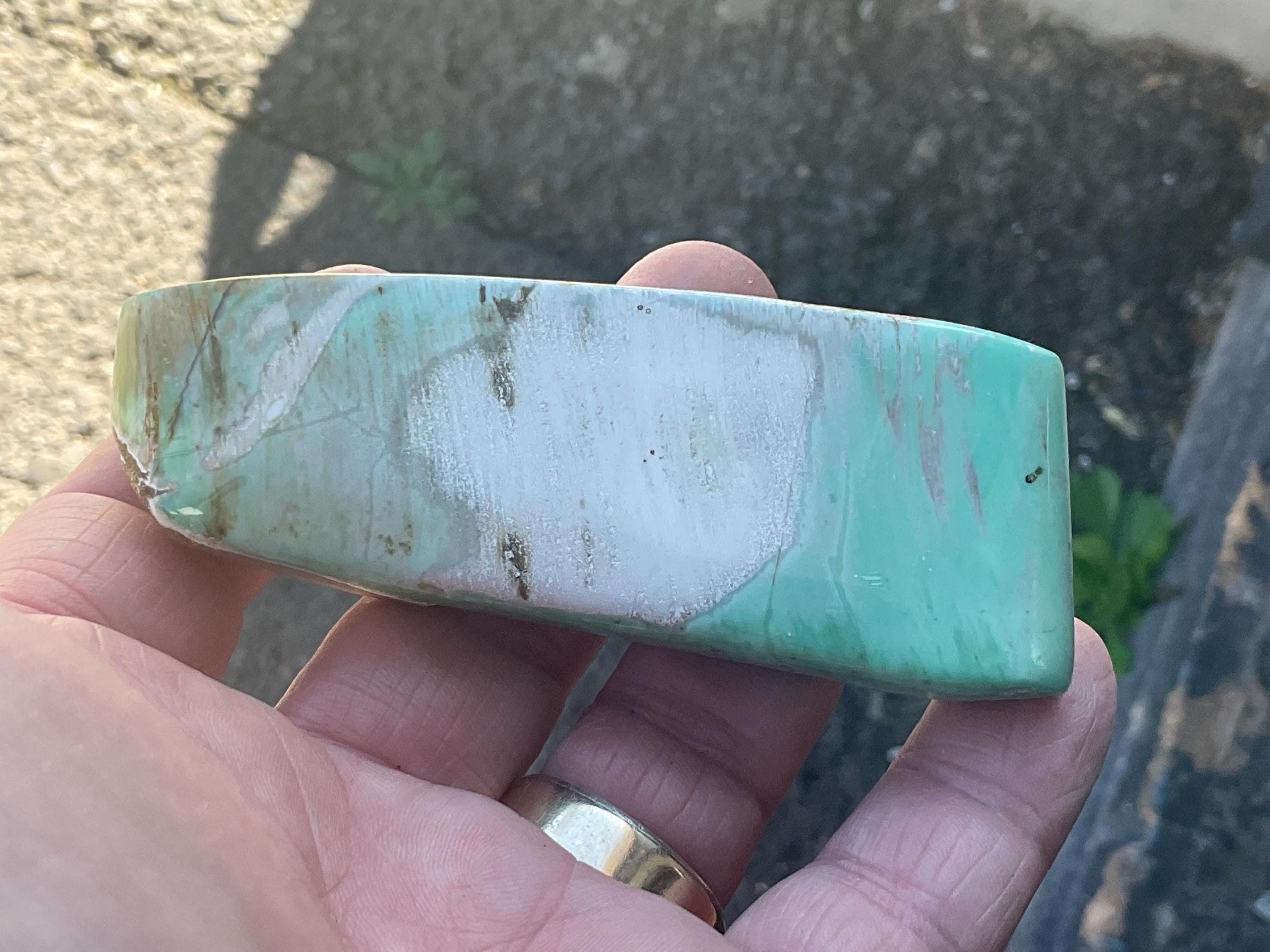 102g Polished Western Australian Variscite Piece 2B