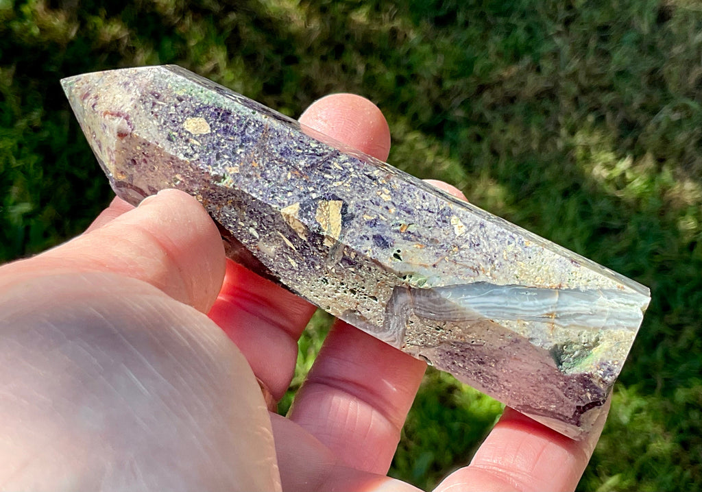 123g Brecciated Fluorite Generator 1B