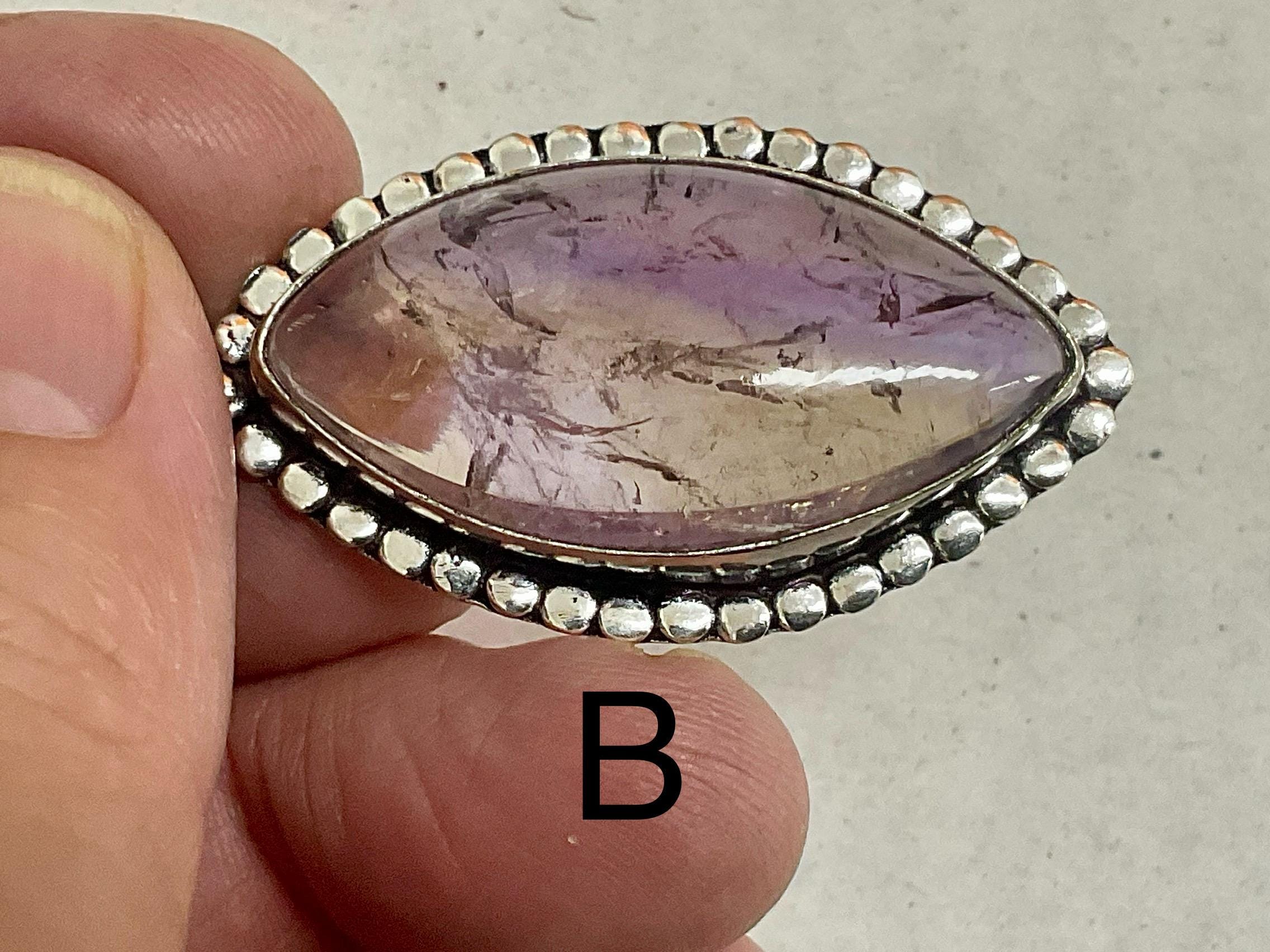 Antique Style Ametrine Pendant 5B