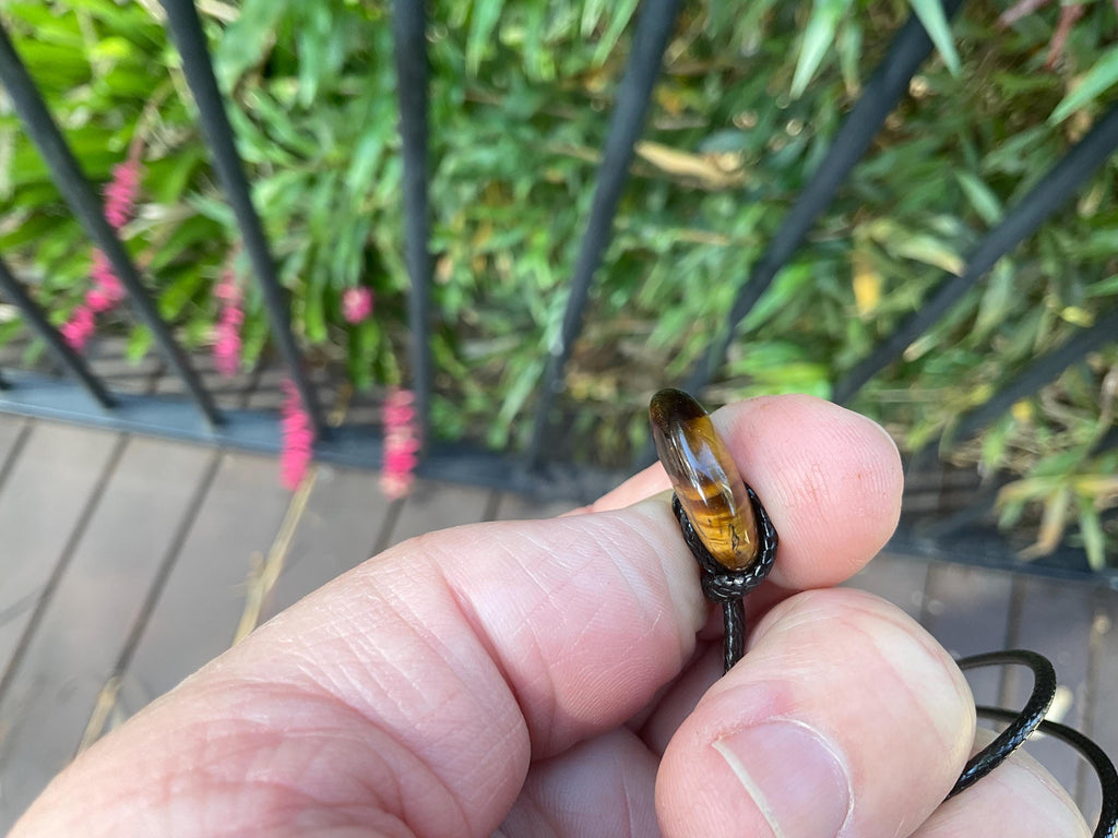 Tiger Eye Donut Pendant