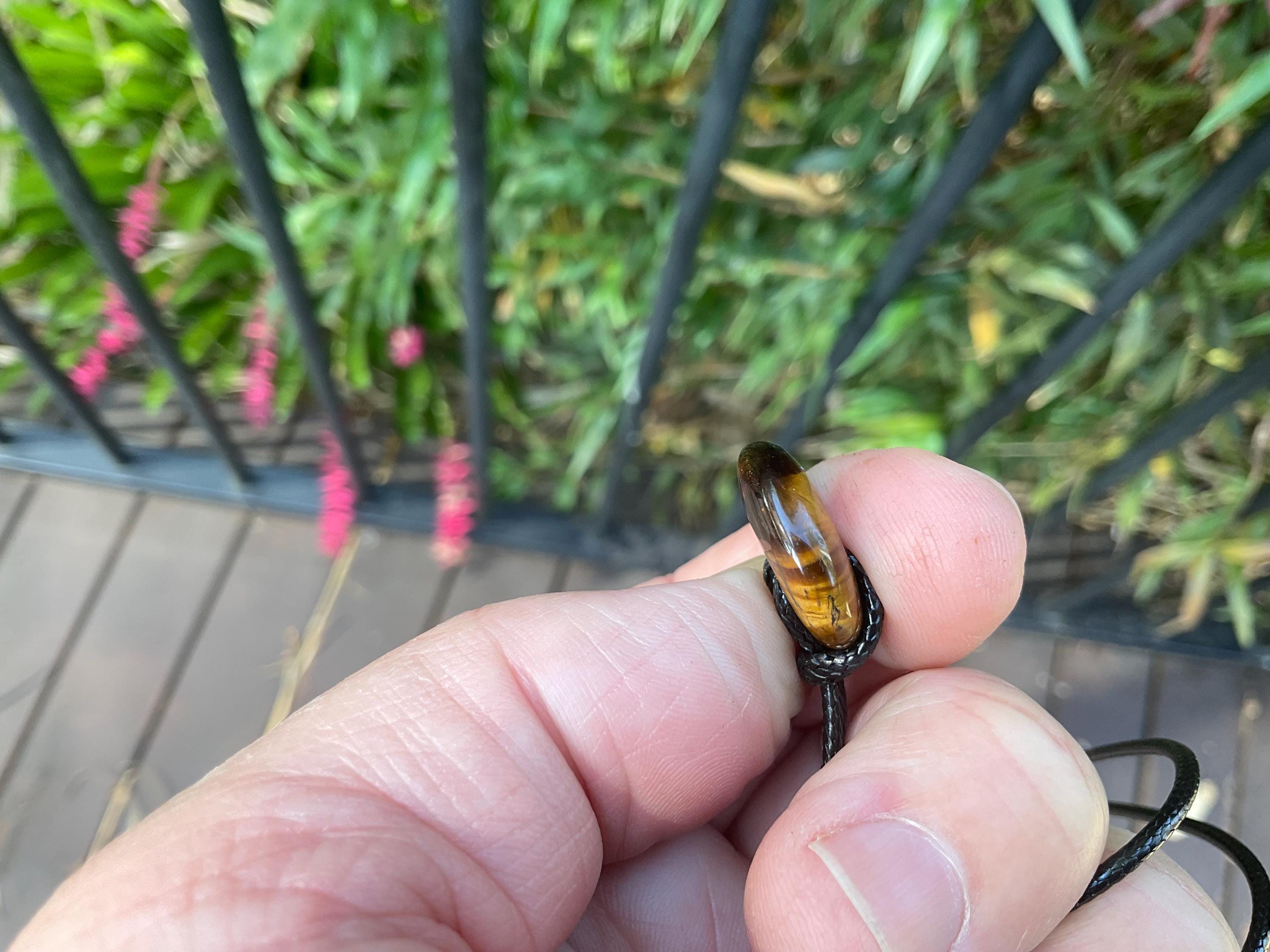 Tiger Eye Donut Pendant